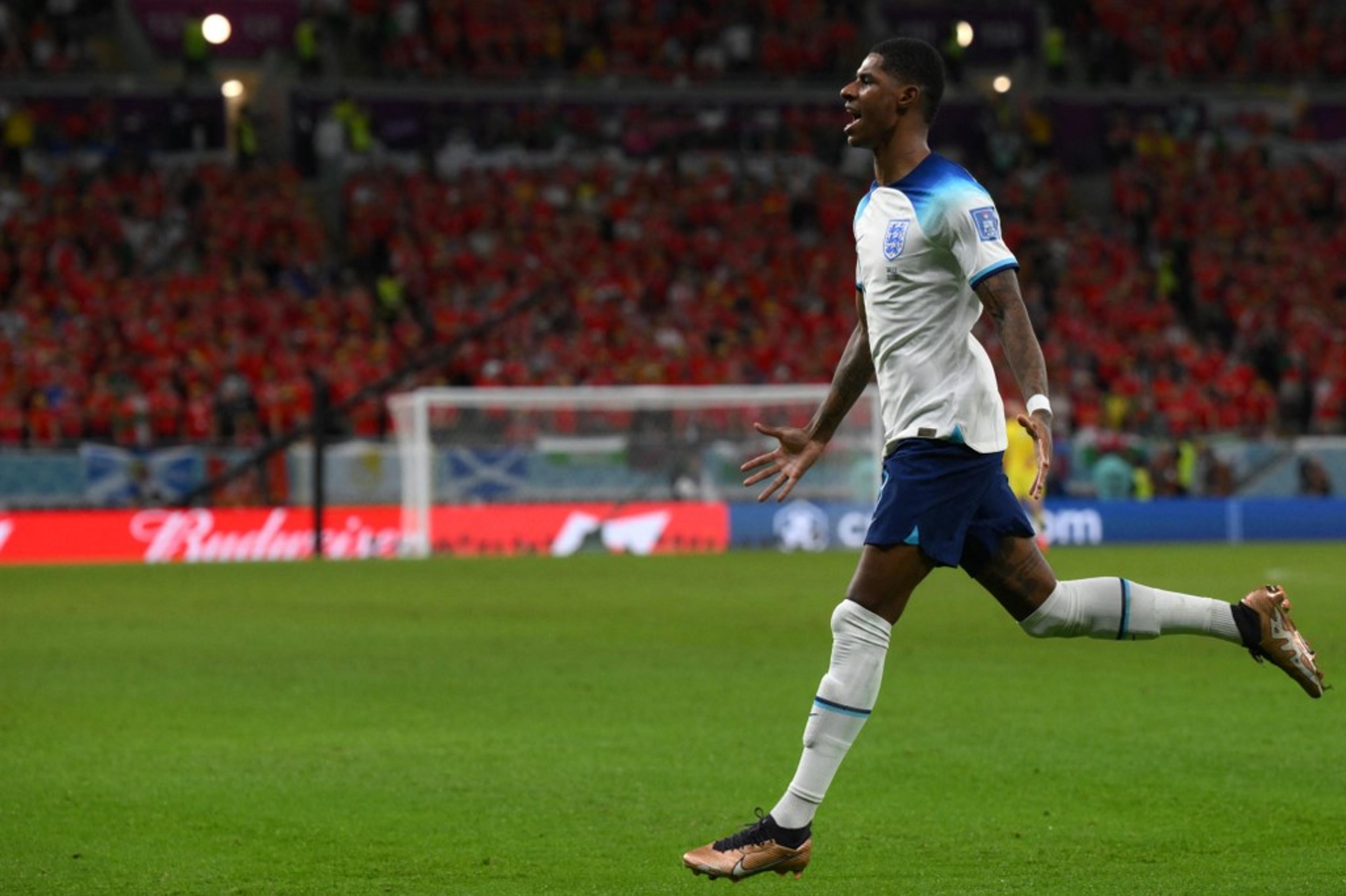 Com show de Rashford, Inglaterra bate o País de Gales e garante liderança do grupo B na Copa do Mundo