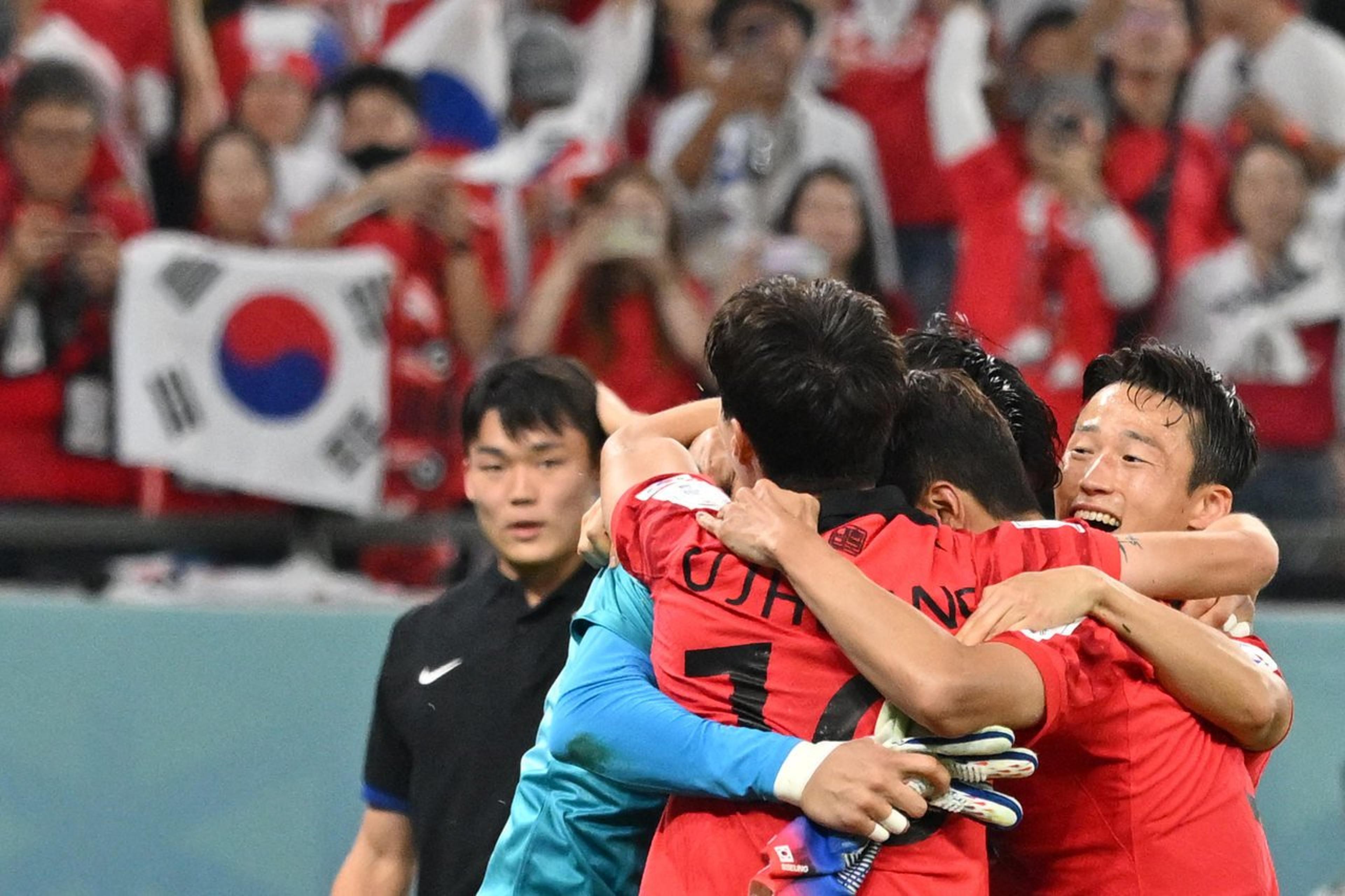 Quais foram os resultados dos jogos da Coreia do Sul na Copa do Mundo 2022?