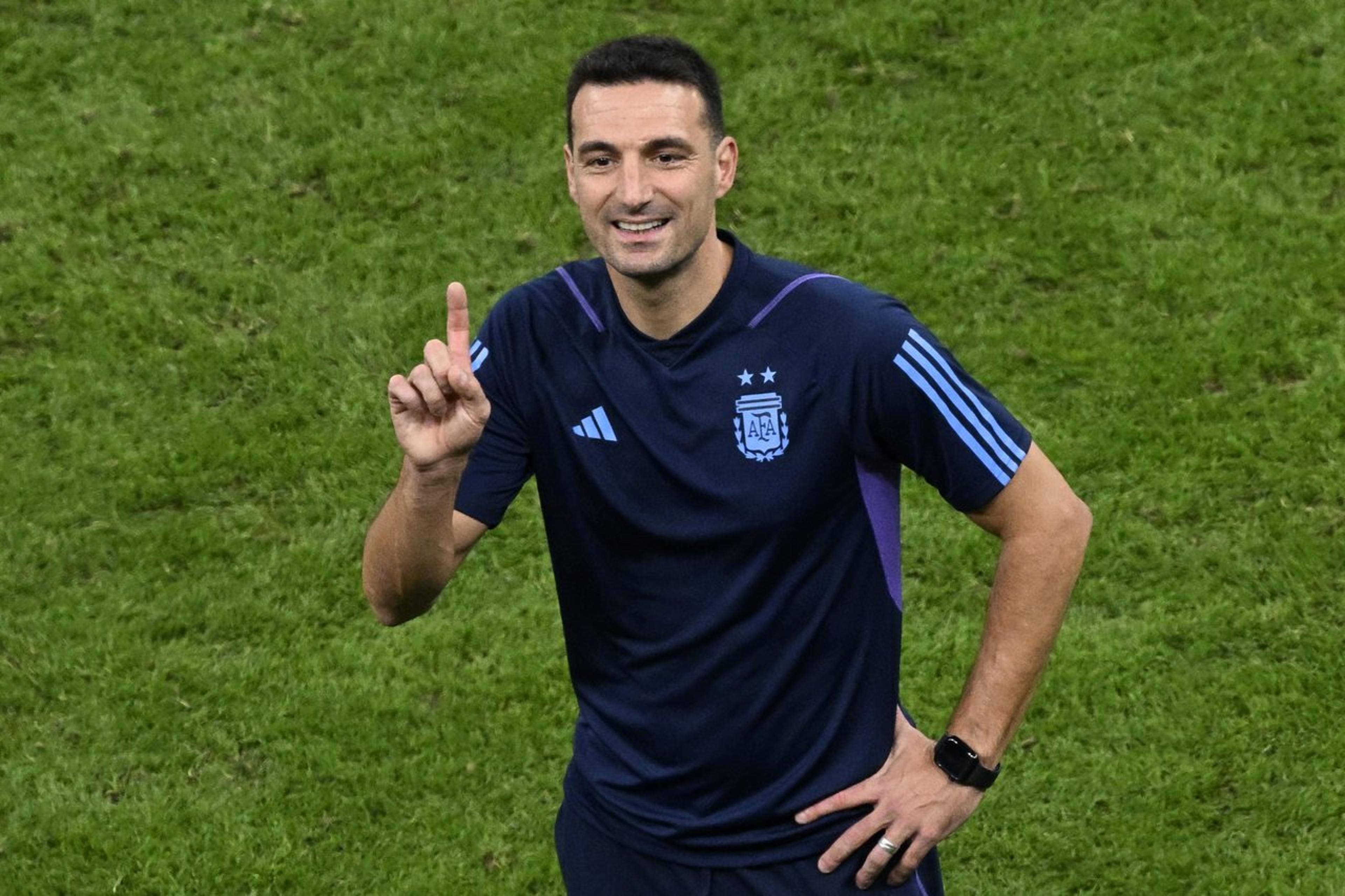 Lionel Scaloni fala sobre a sua admiração por estrela argentina