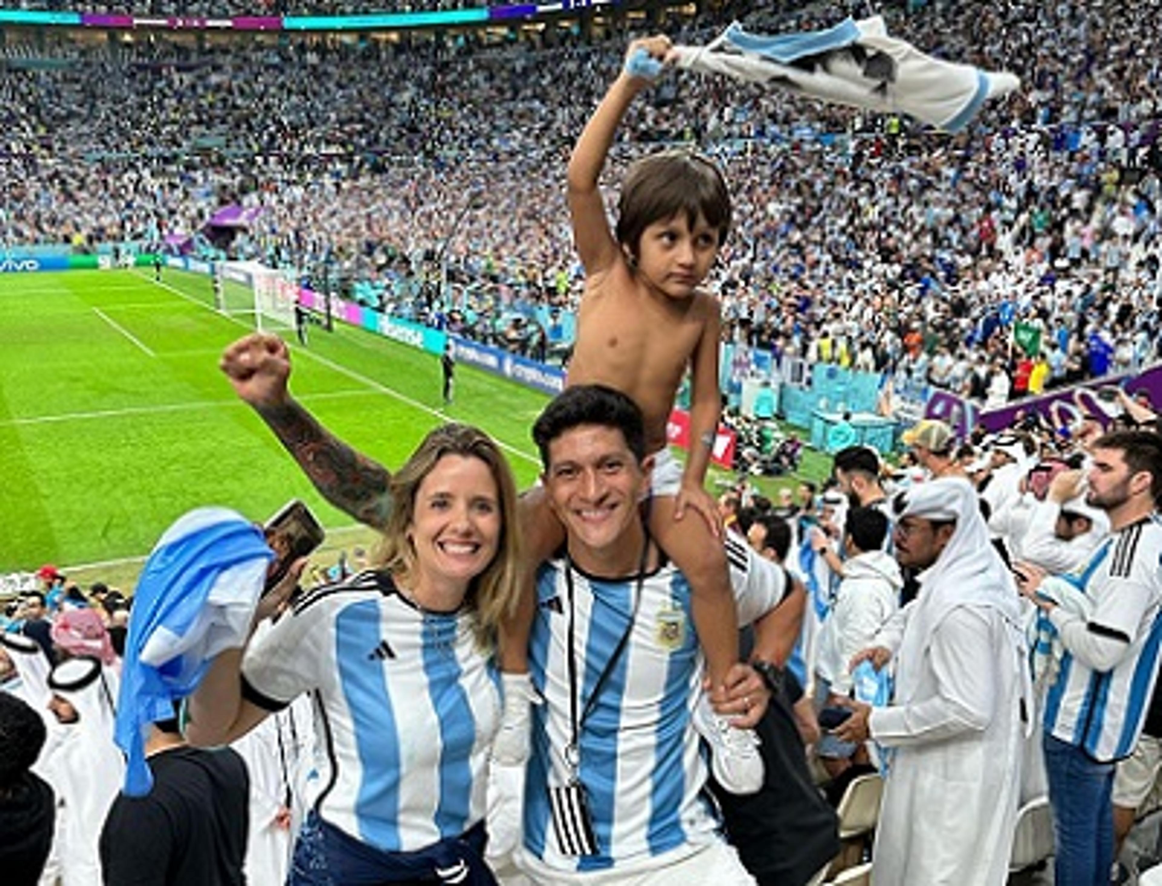 Germán Cano e família vibram com a Argentina na semifinal da Copa: ‘Que sonho estamos vivendo’