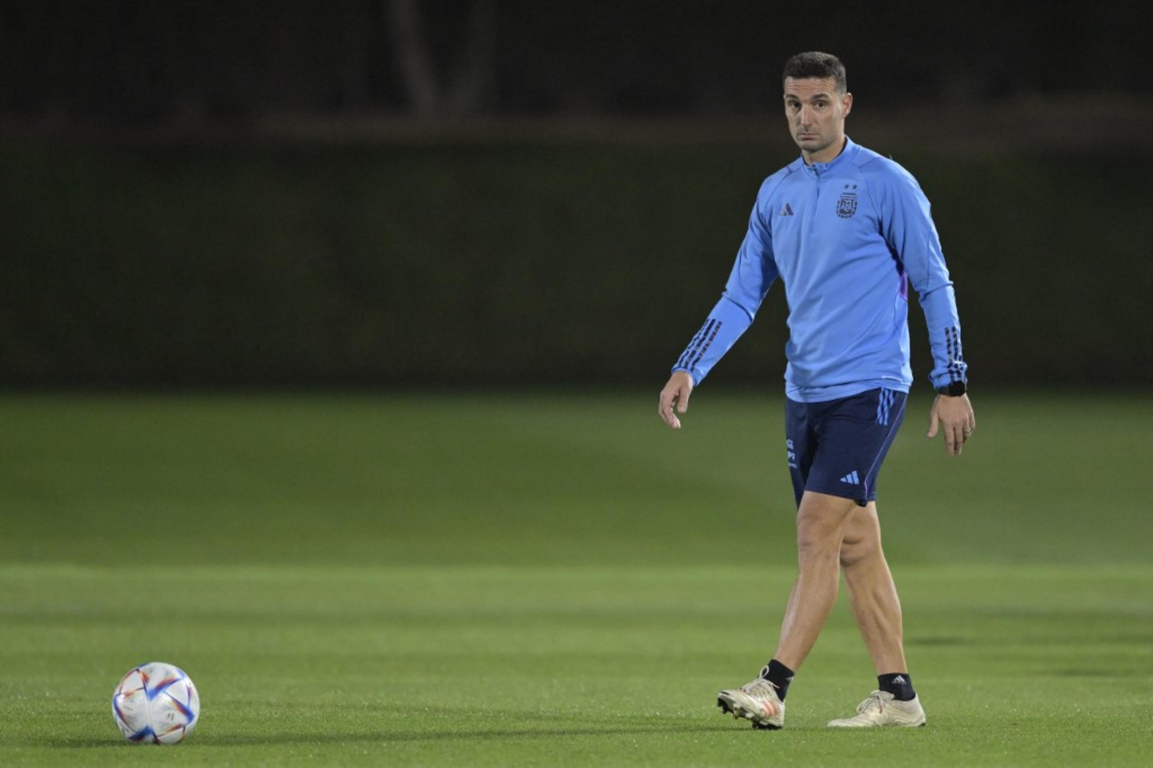 Com a ausência do Messi, Argentina faz primeiro treino após classificação para semifinal