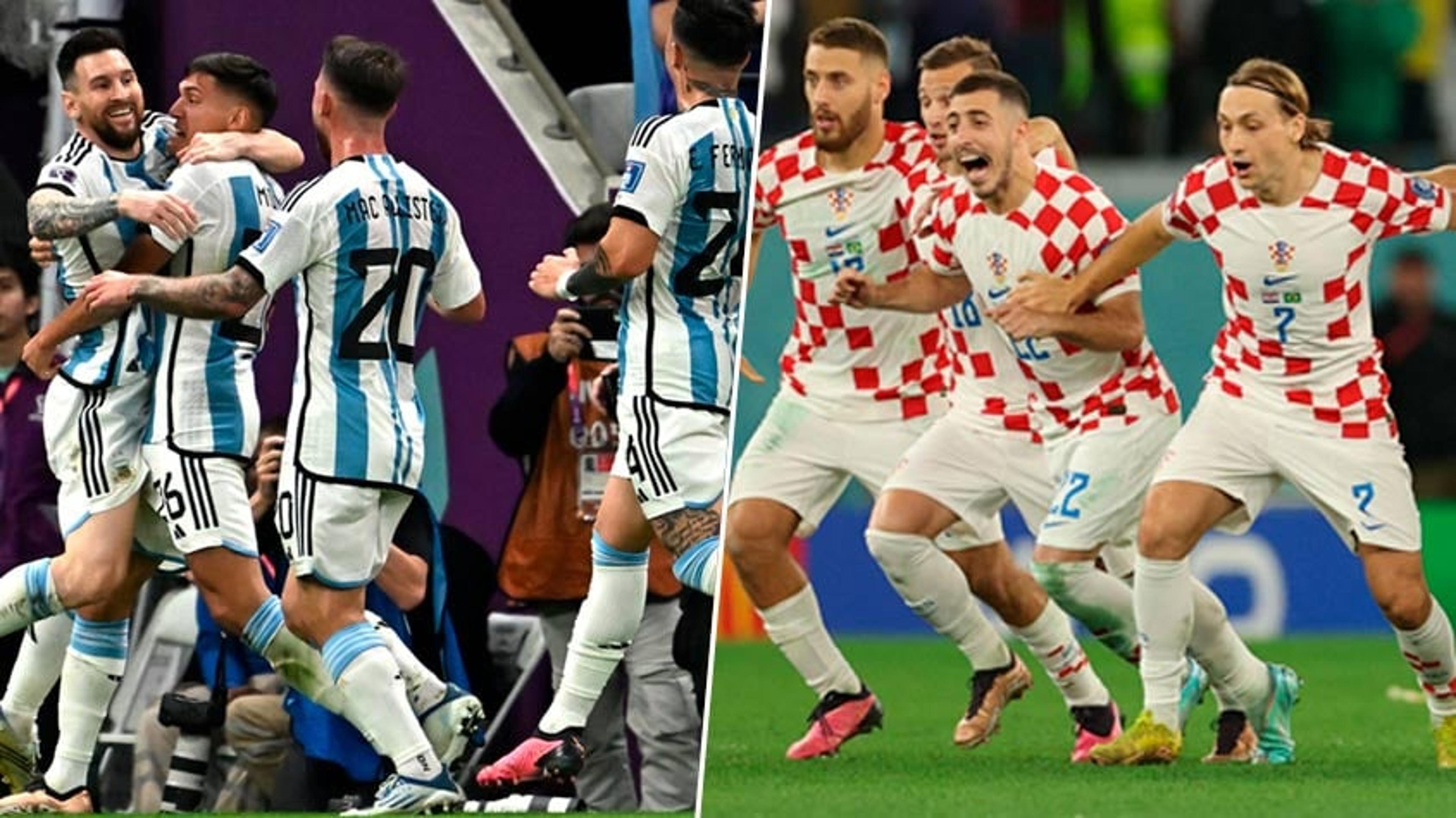 Copa do Mundo ao vivo: saiba onde assistir ao jogo entre Argentina e Croácia