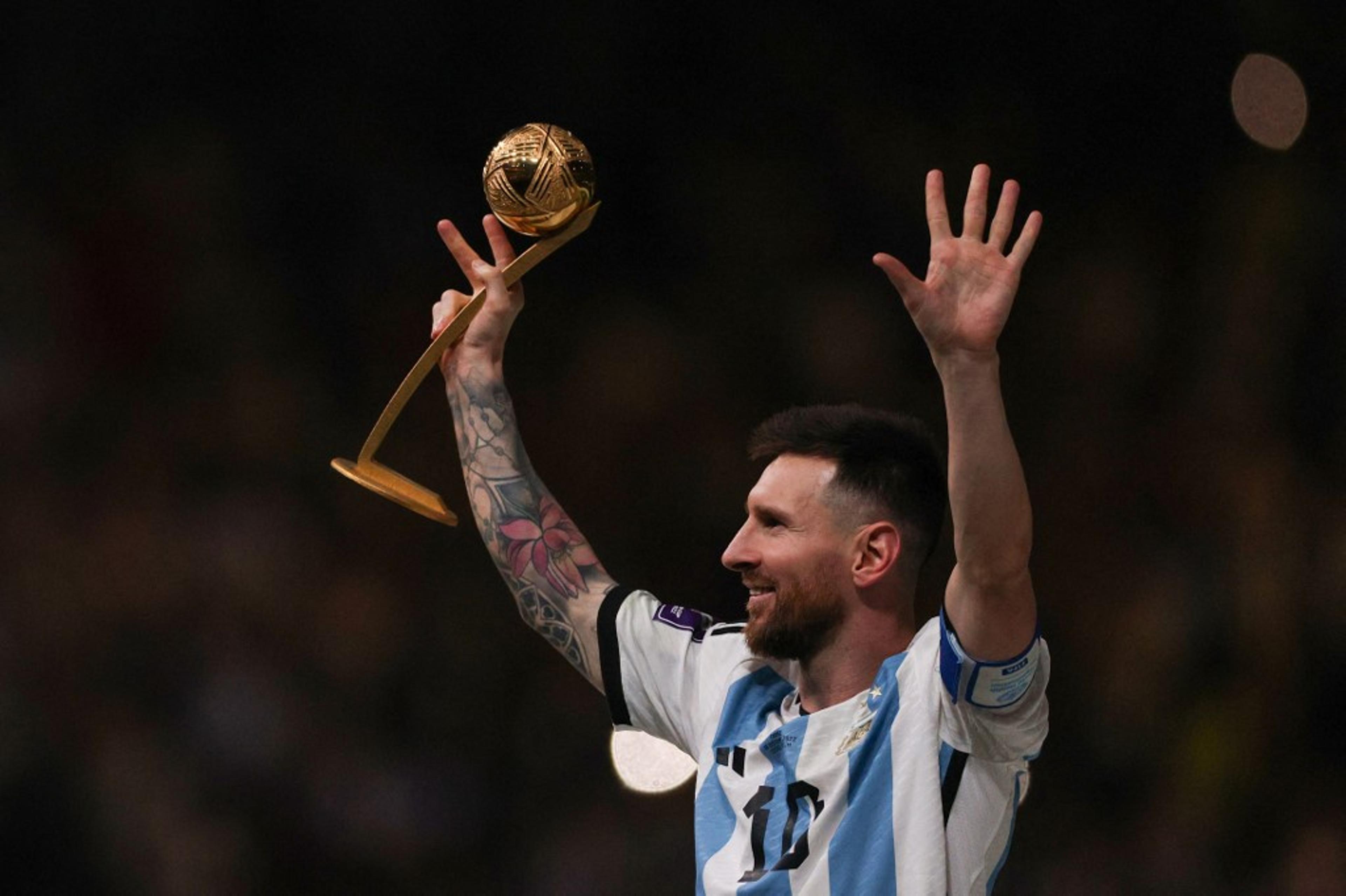 Lionel Messi é eleito o melhor jogador da Copa do Mundo 2022