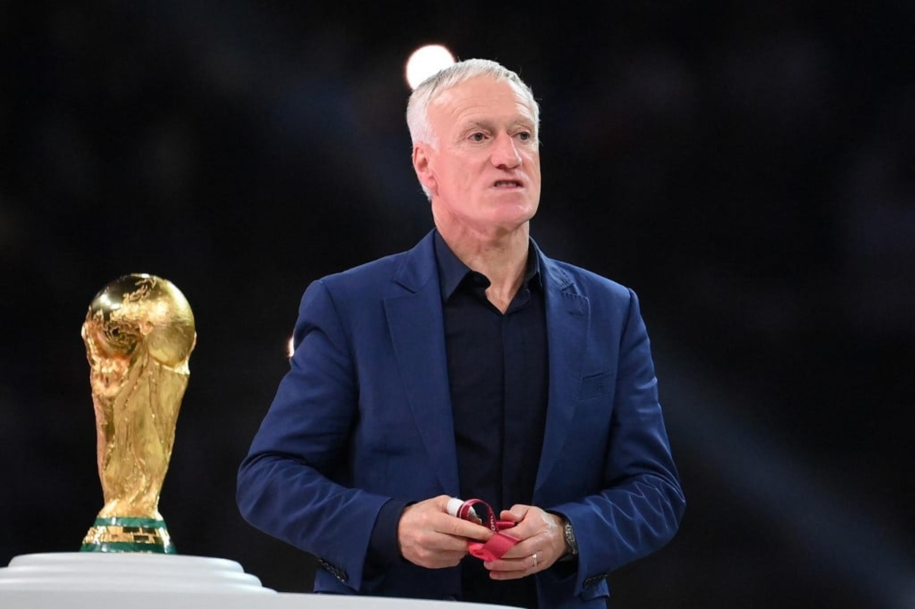 Deschamps admite que França não ‘jogou por 60 minutos’ e responde sobre seu futuro na seleção