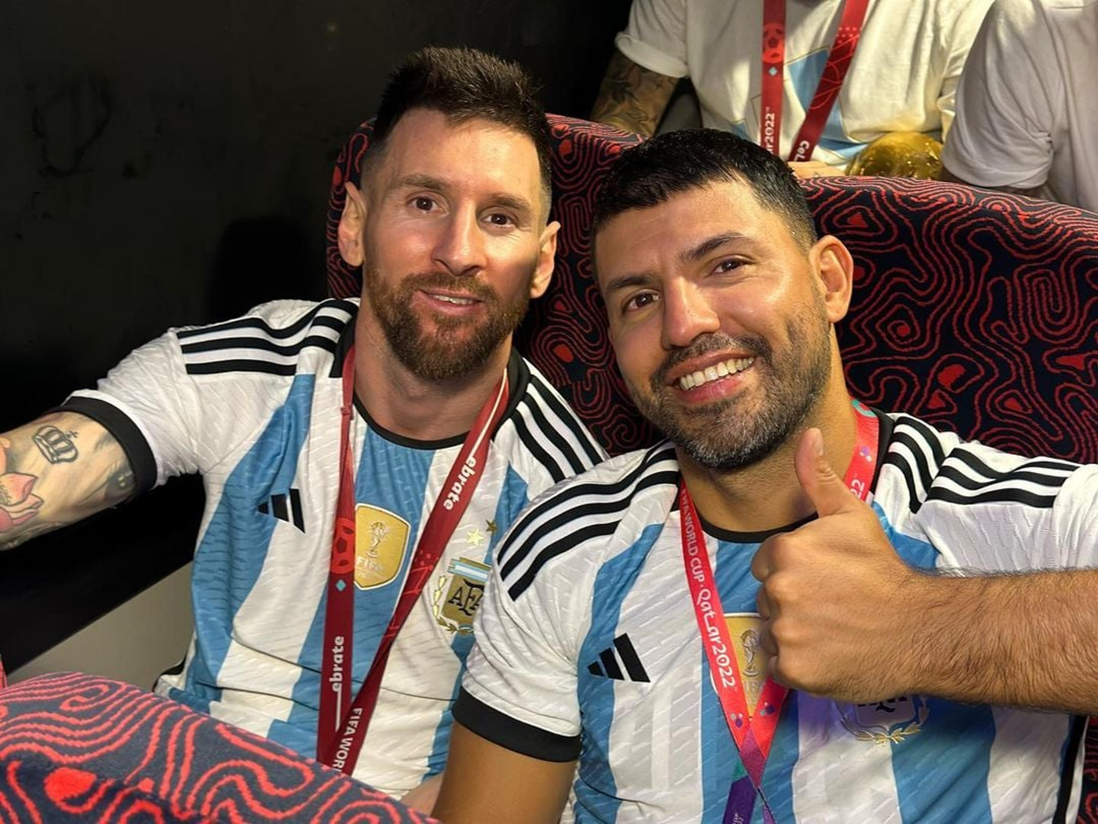 Agüero fatura bolada após apostar que Messi seria eleito o melhor da Copa