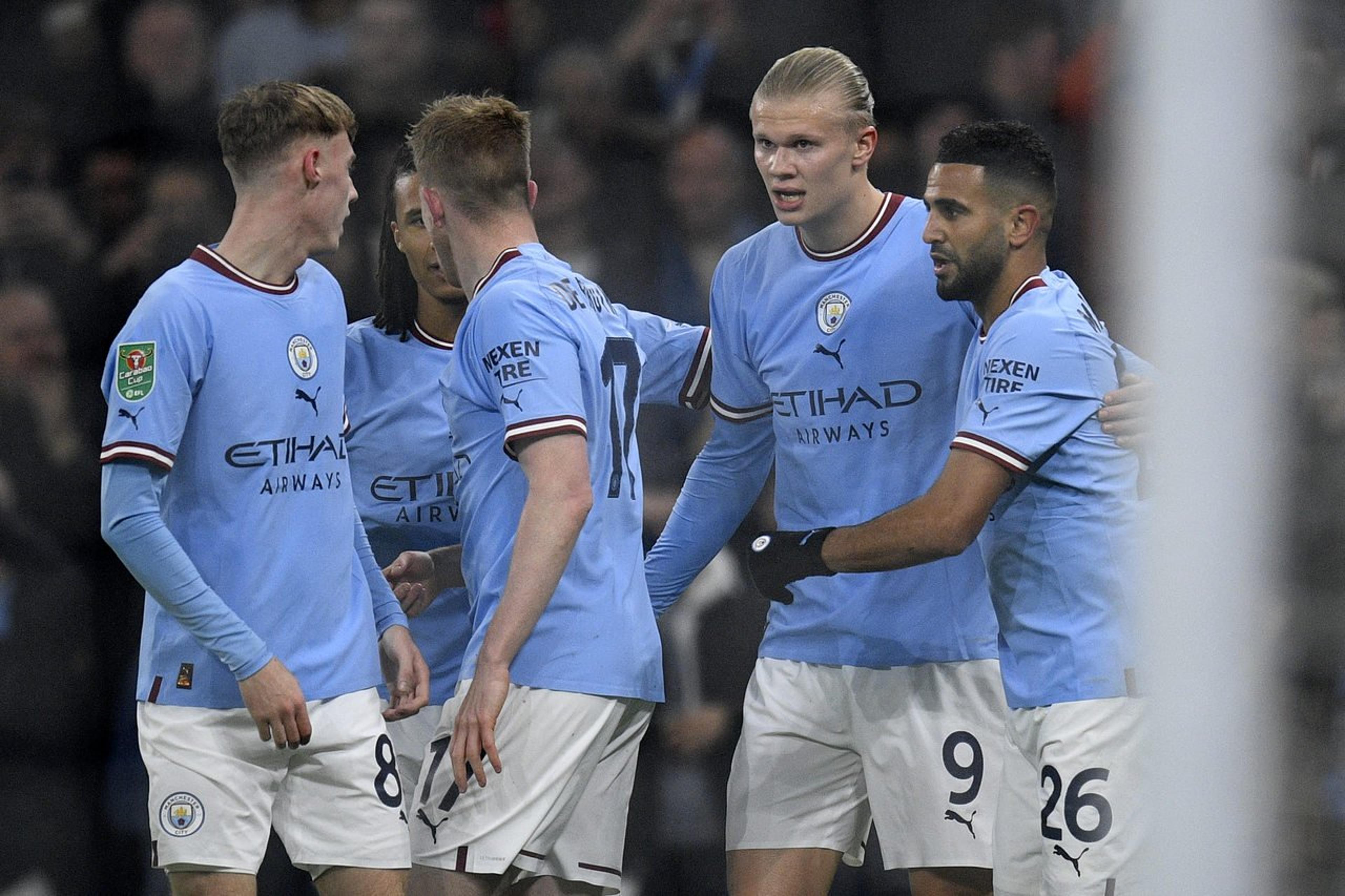 Copa da Liga Inglesa: Manchester City elimina o Liverpool com gol de Haaland e brilho de De Bruyne