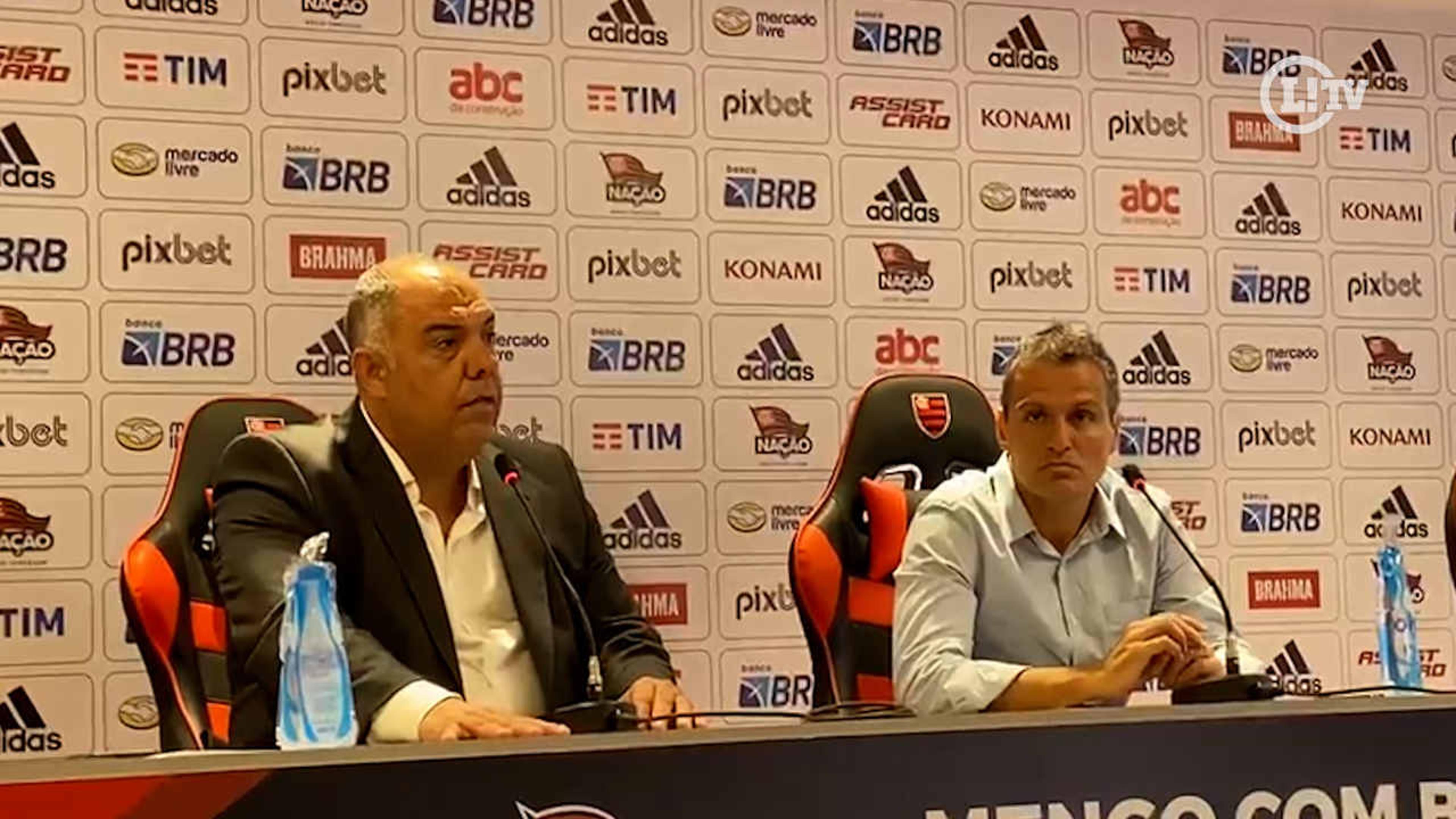 VÍDEO: Marcos Braz comenta abordagem do Flamengo a Vítor Pereira