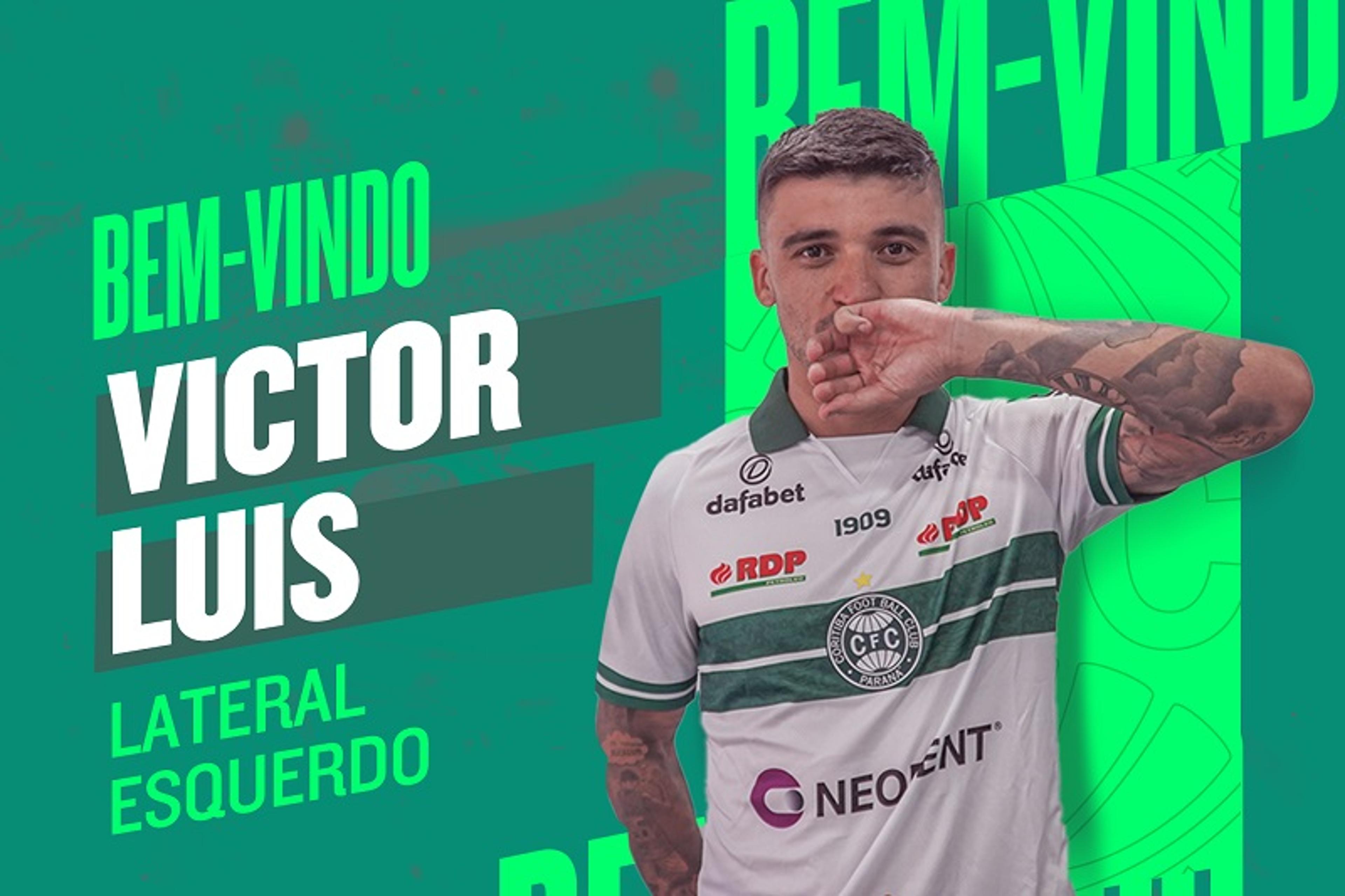 Victor Luis é anunciado oficialmente pelo Coritiba