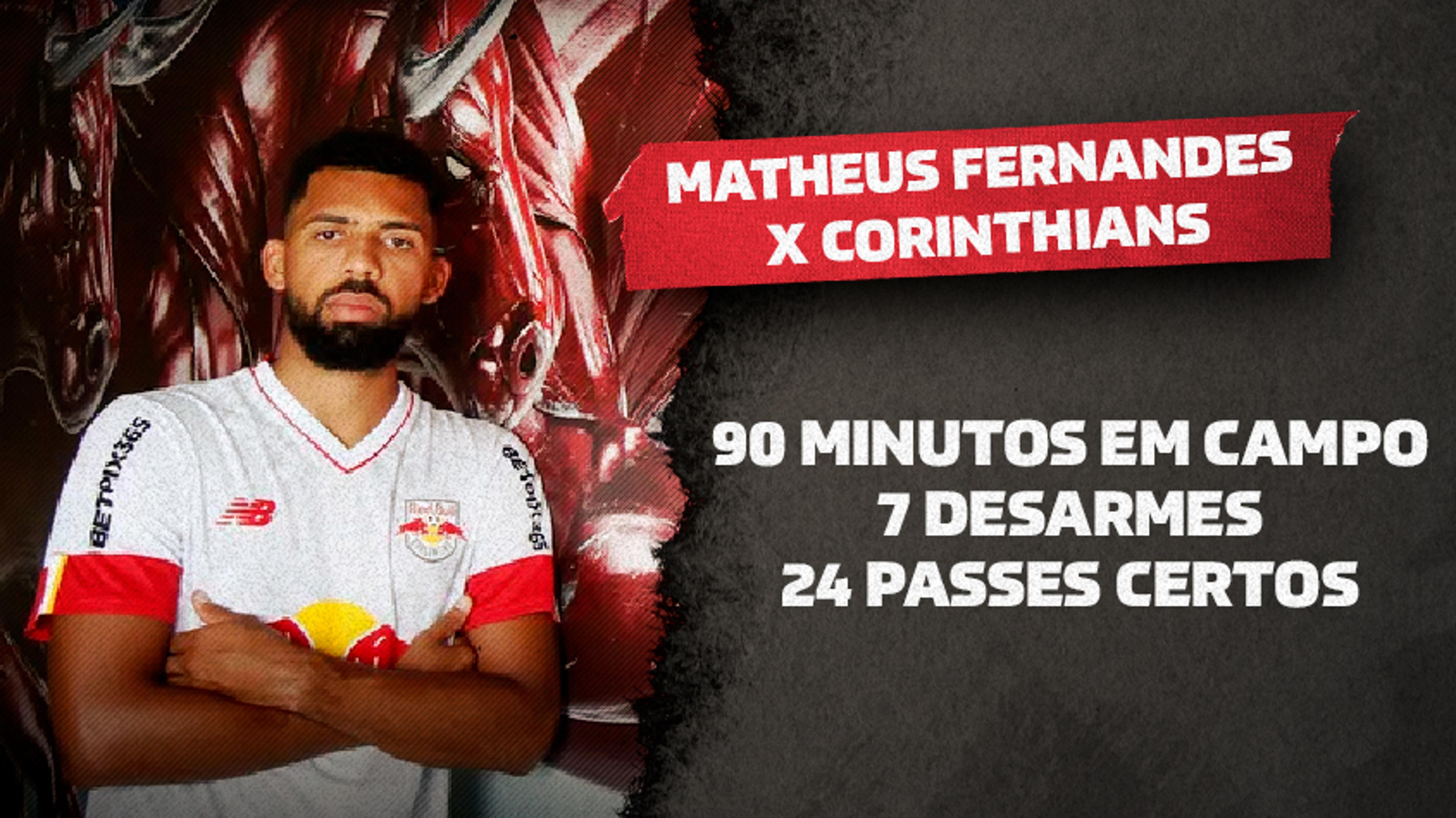 Matheus Fernandes estreia bem e lidera ranking de desarmes na 1ª rodada do Paulistão