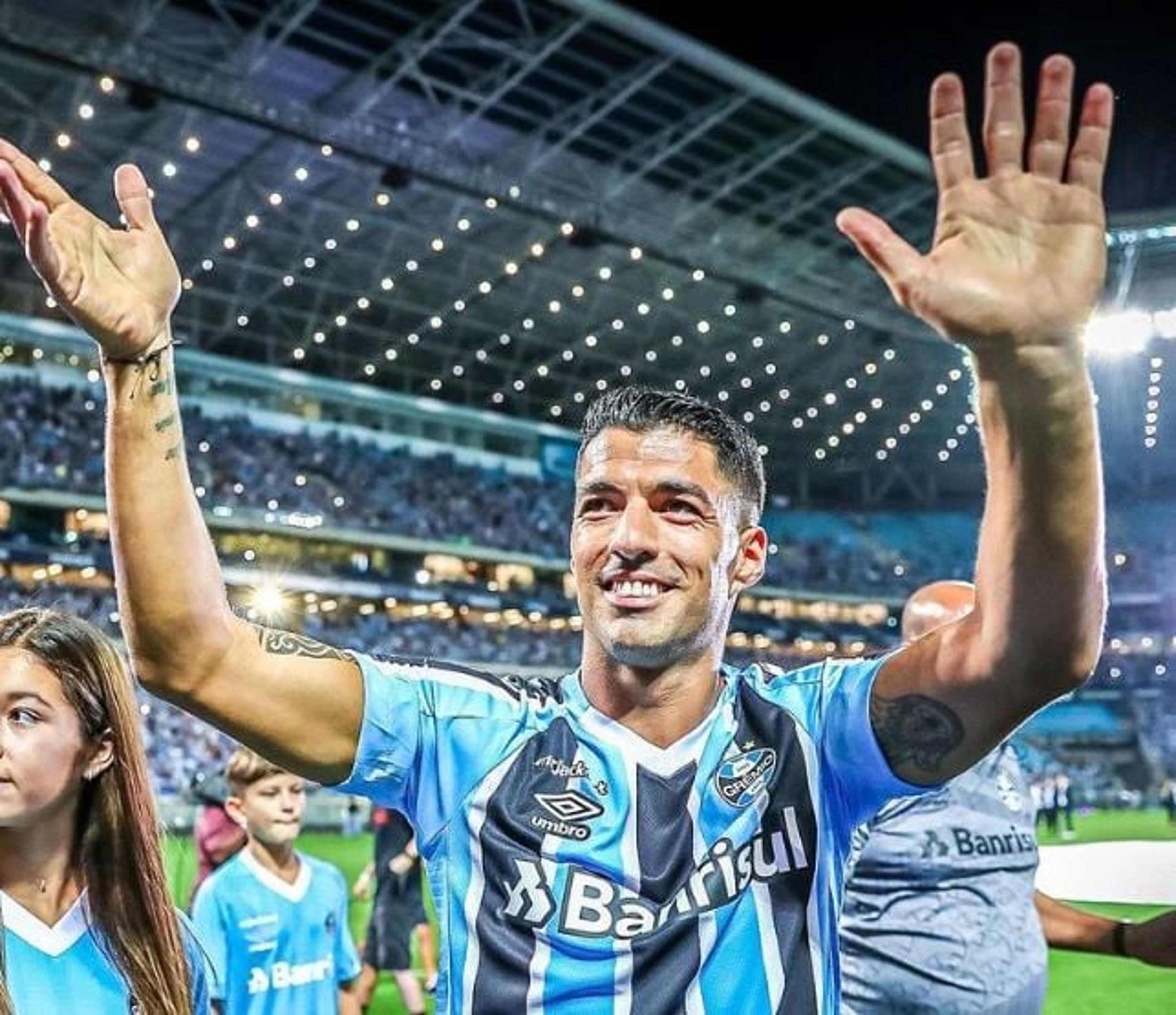 Quantos gols Luis Suárez, do Grêmio, marcou na carreira?