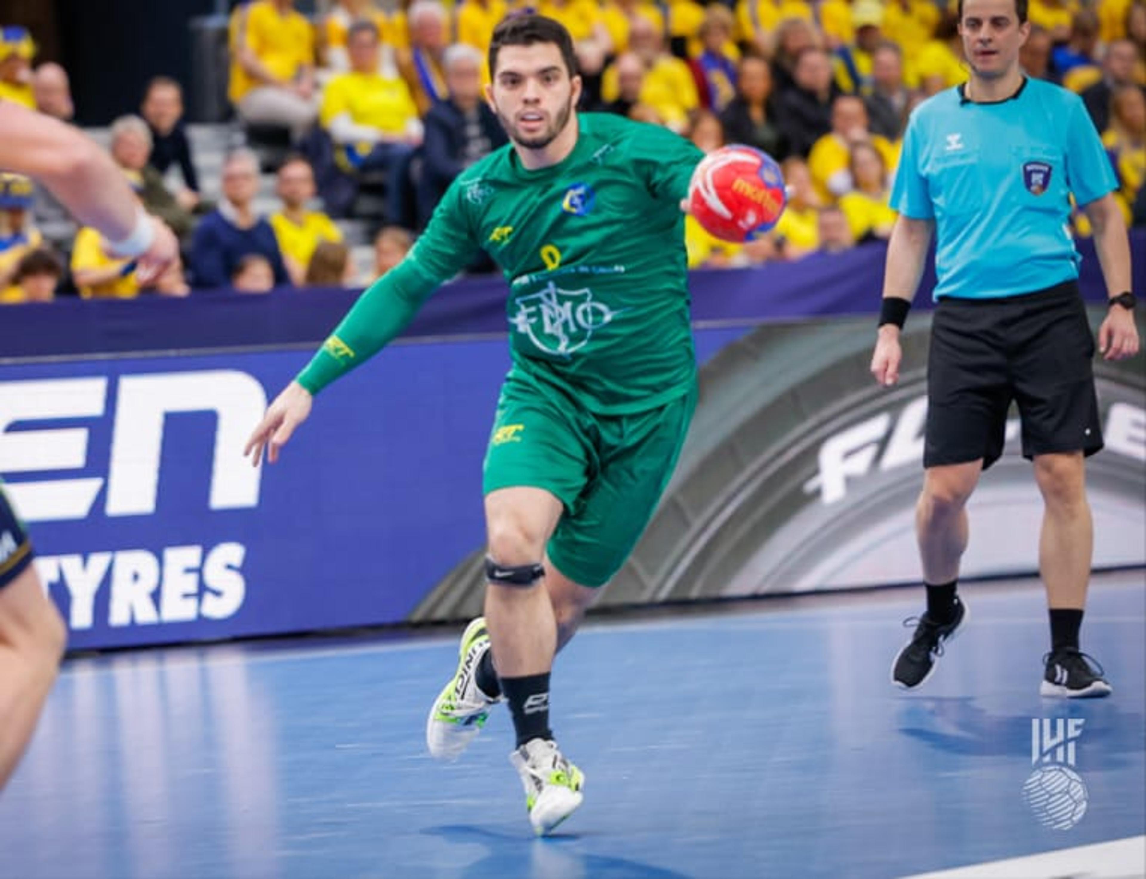 Brasil vence Cabo Verde e se classifica para a segunda fase da Copa do Mundo de handebol