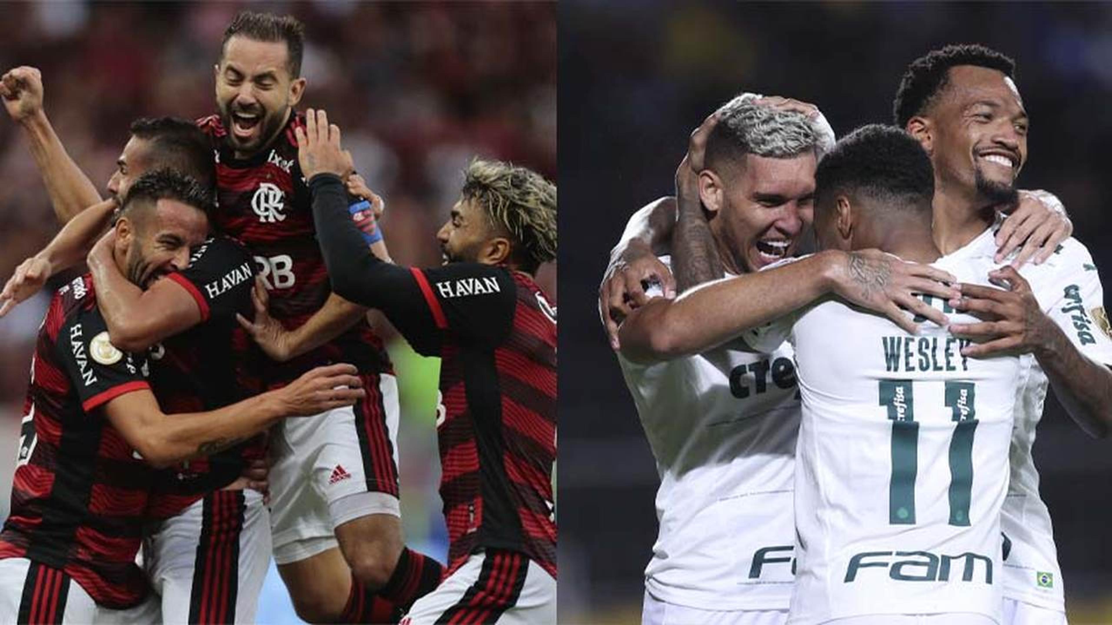 Palmeiras abre vantagem ou Flamengo empata? Confira o ranking dos maiores campeões nacionais