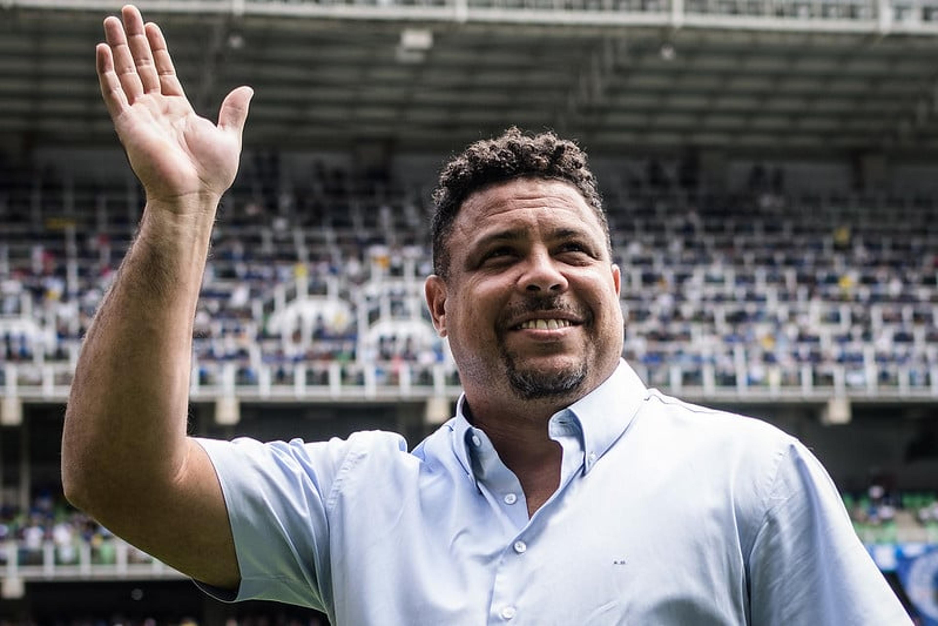 ‘Esta semana devemos anunciar um final feliz’, diz Ronaldo sobre acordo entre Cruzeiro e Mineirão