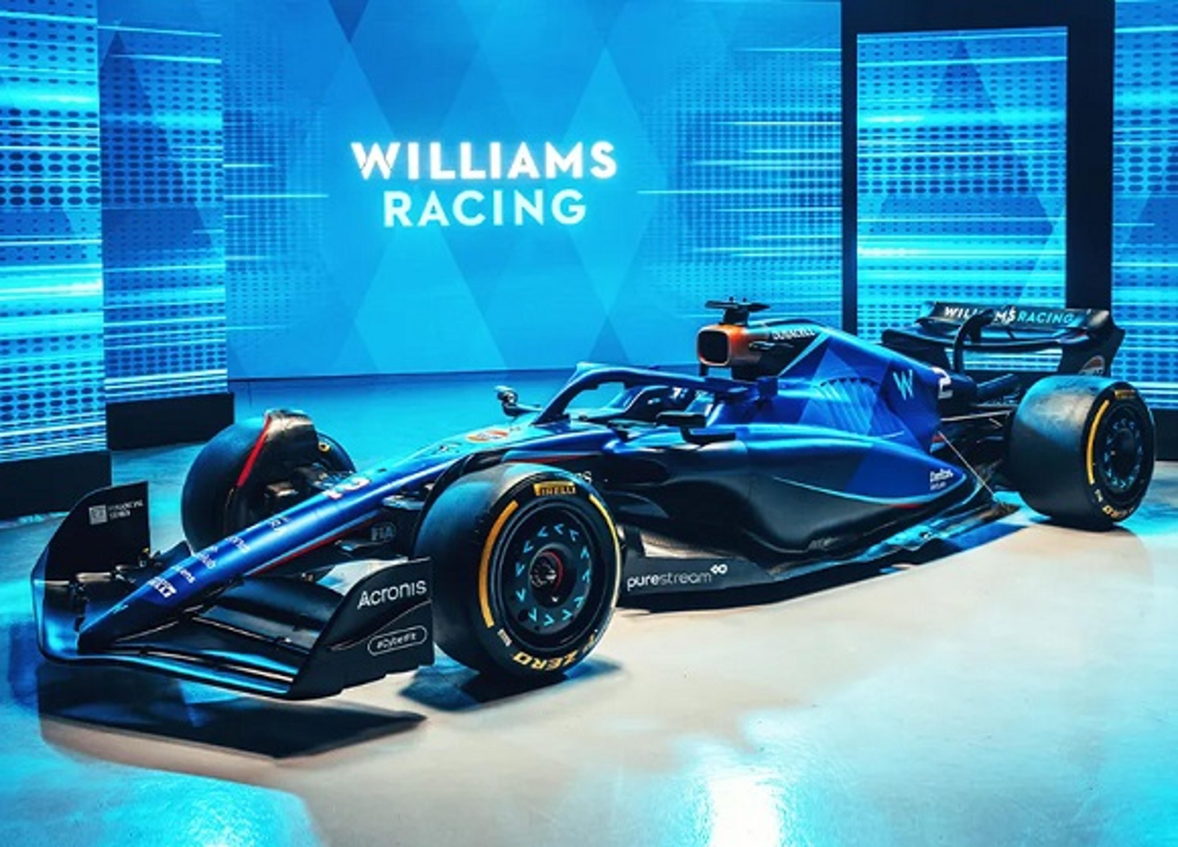 VÍDEO: Fórmula 1 – veja o novo carro da Williams para a temporada 2023