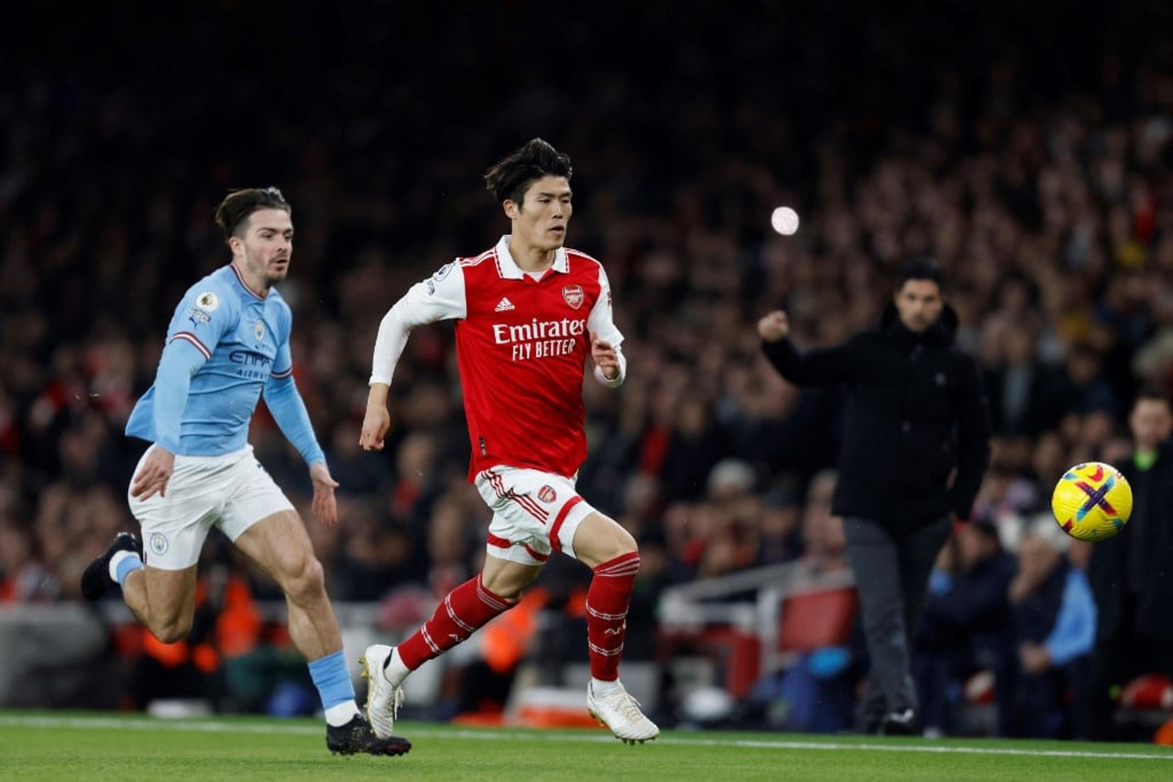 Técnico do Arsenal condena erros individuais em derrota para o Manchester City