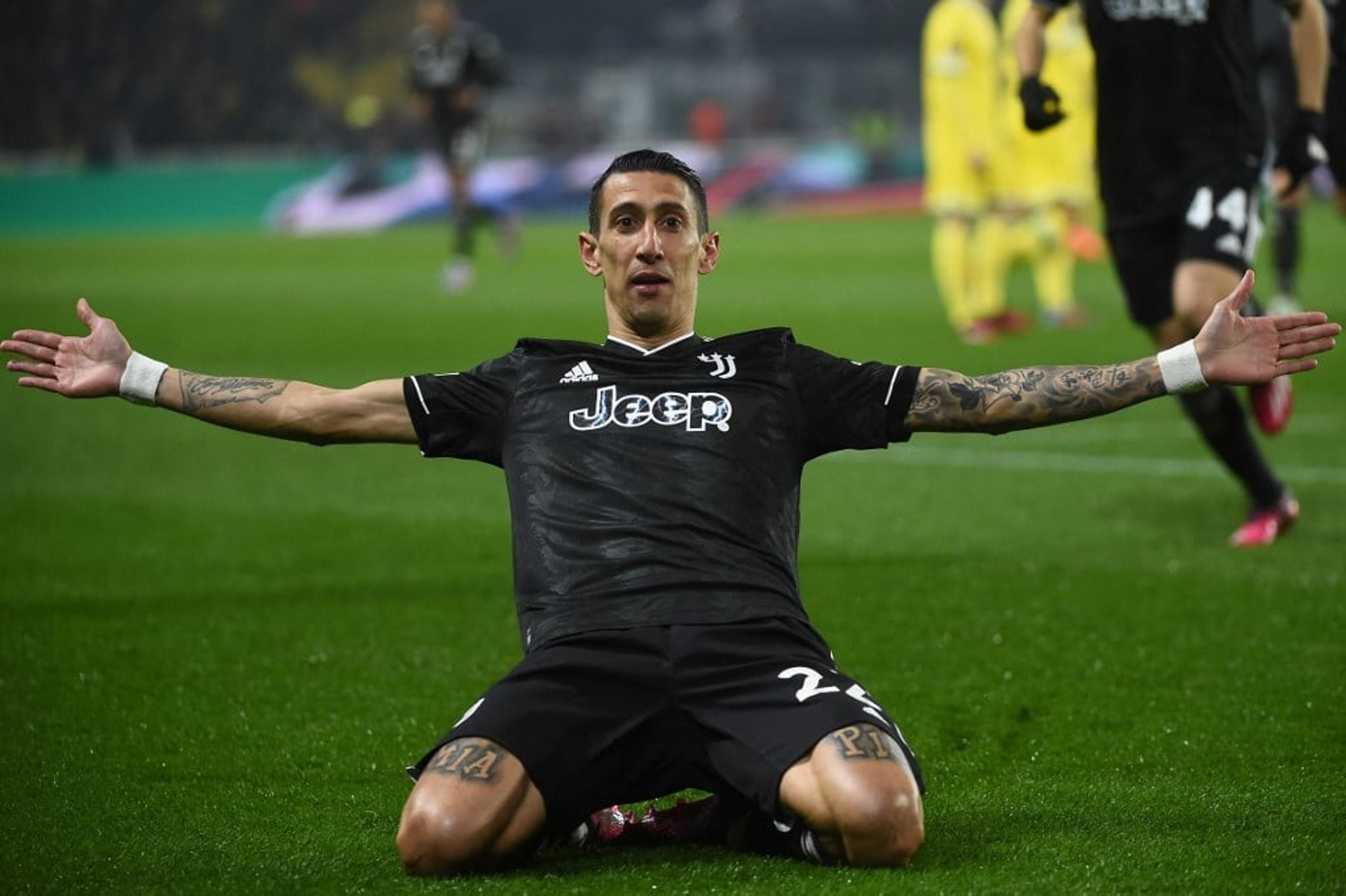 Di María anuncia saída da Juventus e fica livre no mercado de transferências