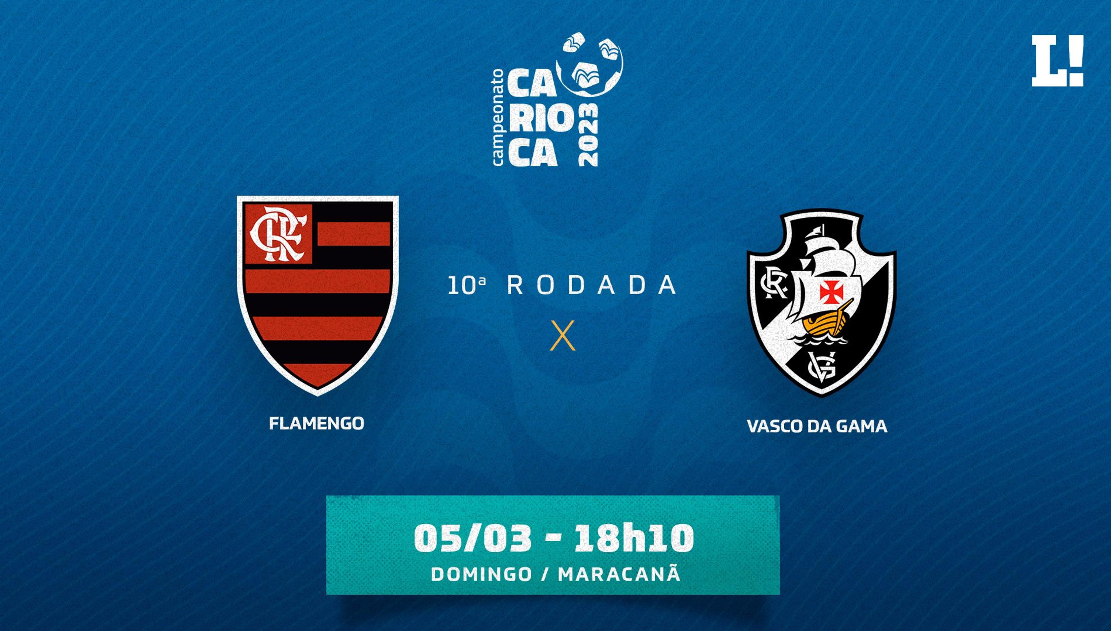 Flamengo x Vasco: onde assistir, escalações e desfalques do jogo do Campeonato Carioca