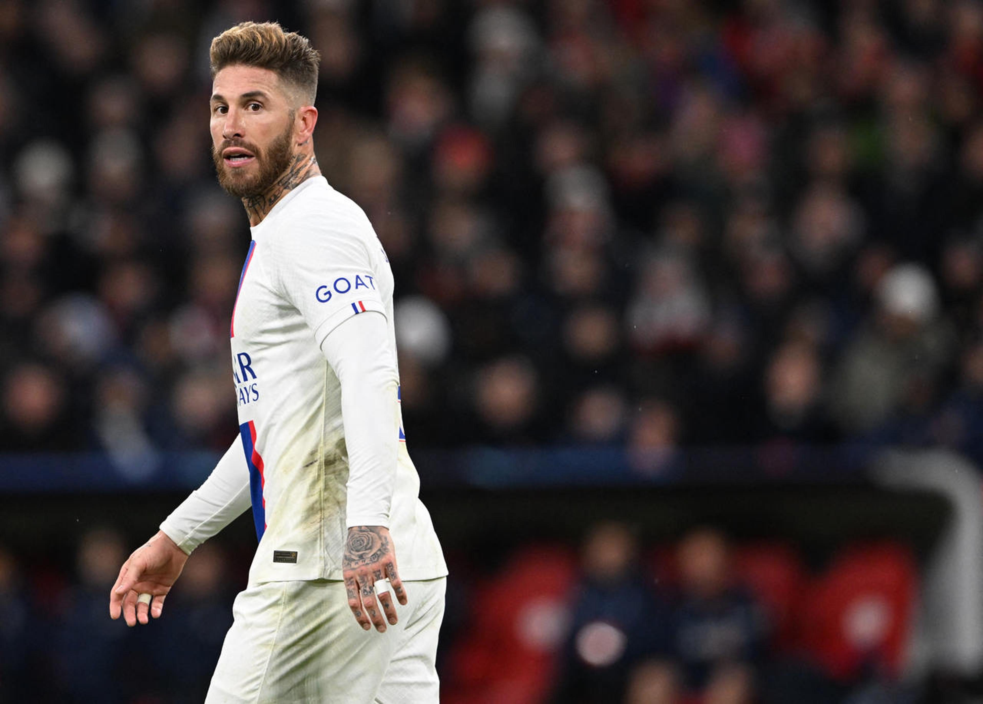 Jornal francês poupa Sergio Ramos de críticas na eliminação do PSG na Champions