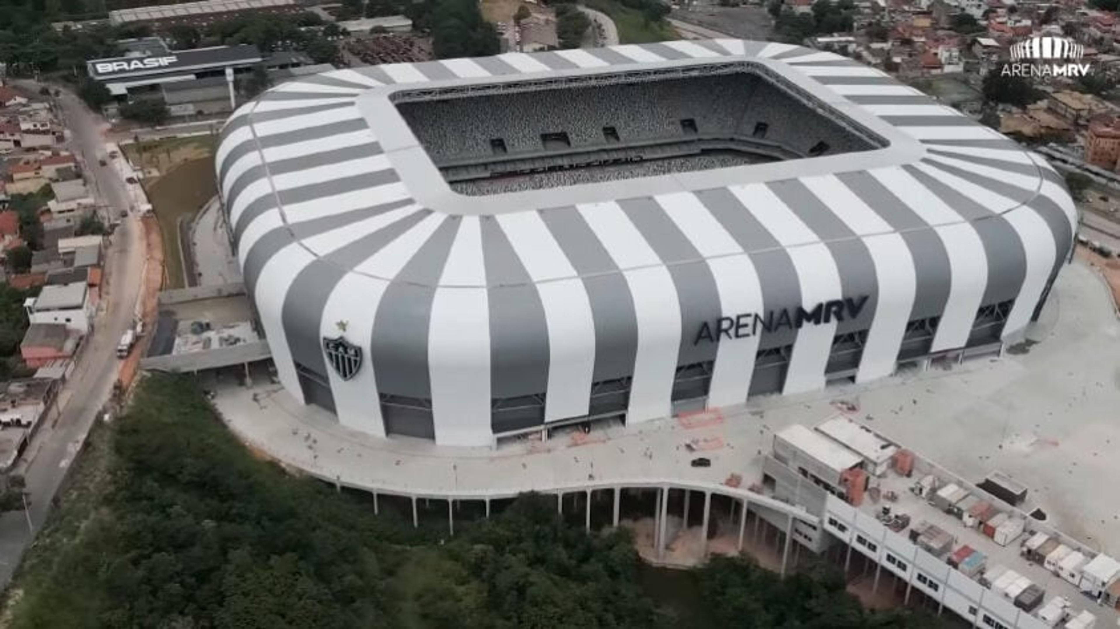 Arena MRV ganha nova data de inauguração: veja como está o novo estádio do Atlético-MG