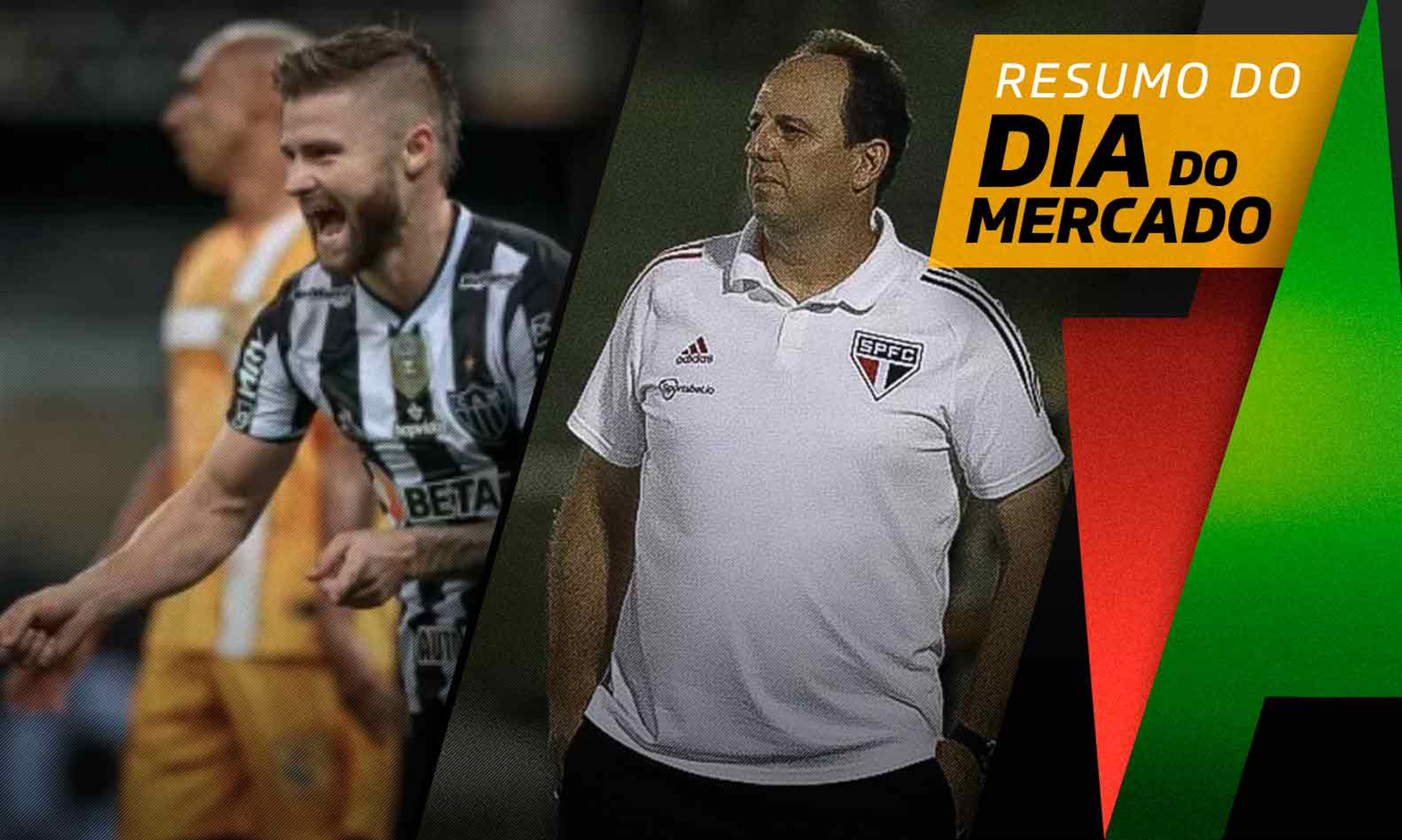 Vasco quer atacante do Atlético-MG, futuro de Rogério Ceni é debatido no São Paulo… O Dia do Mercado!