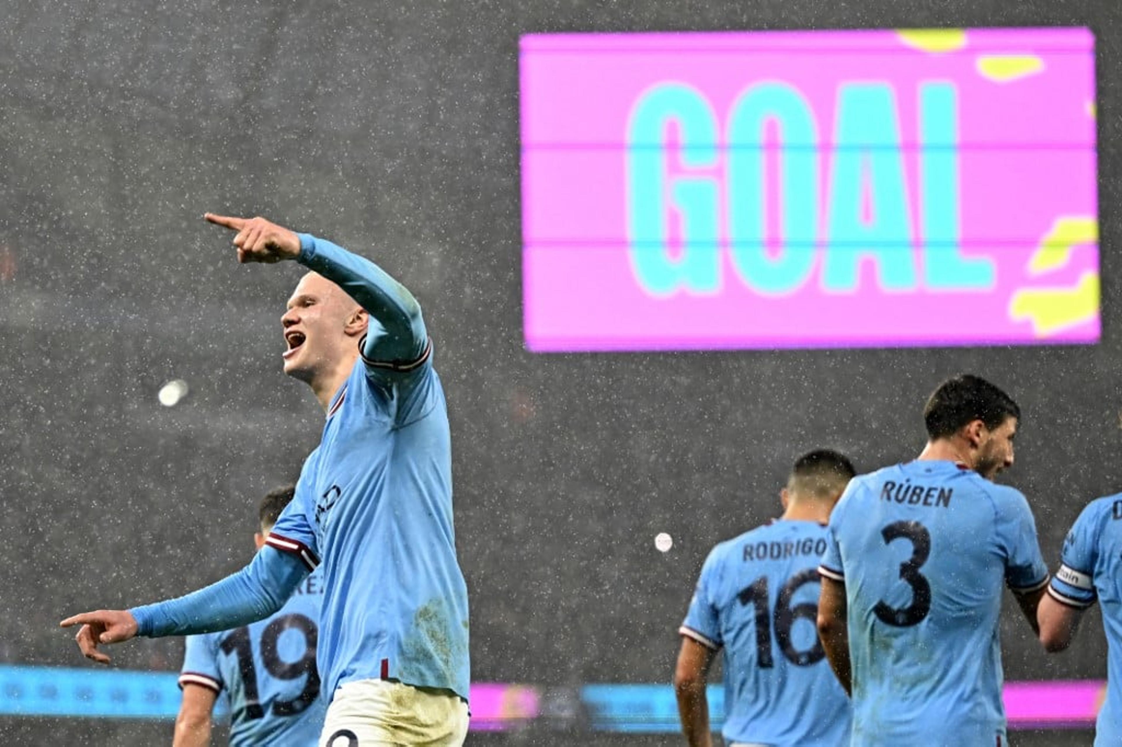 Com hat-trick de Haaland, Manchester City vence Burnley e está na semifinal da Copa da Inglaterra