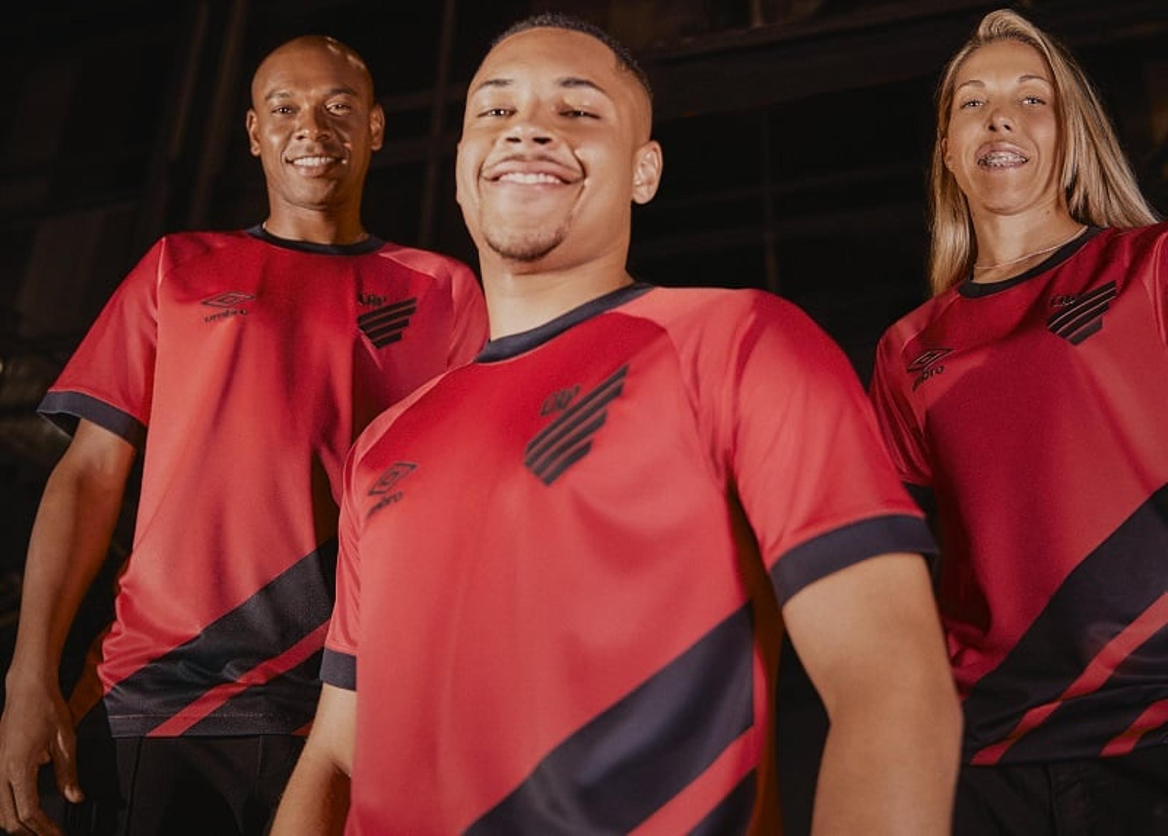 Com novidade, Athletico-PR divulga novos uniformes para 2023