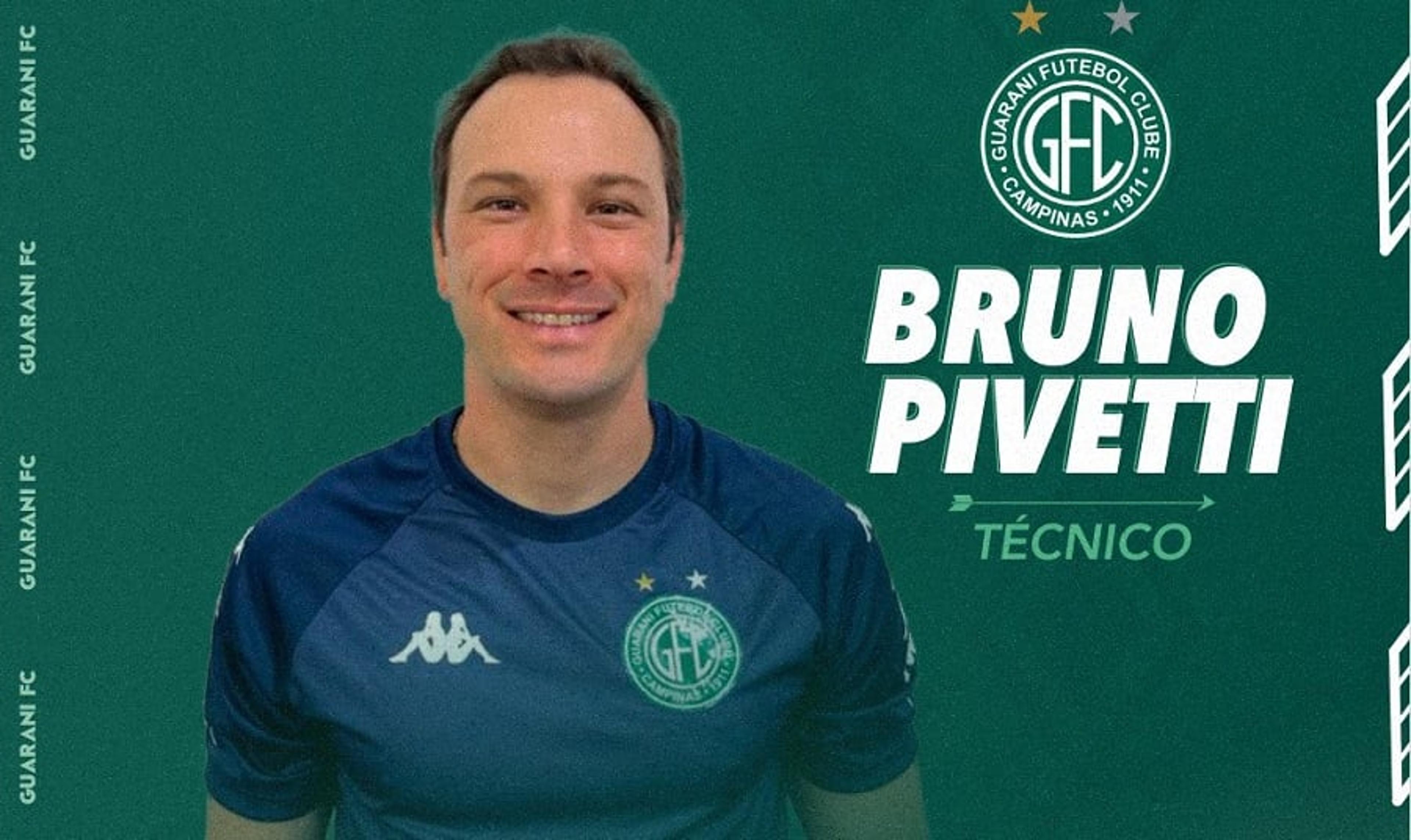 Guarani anuncia contratação de Bruno Pivetti como novo treinador