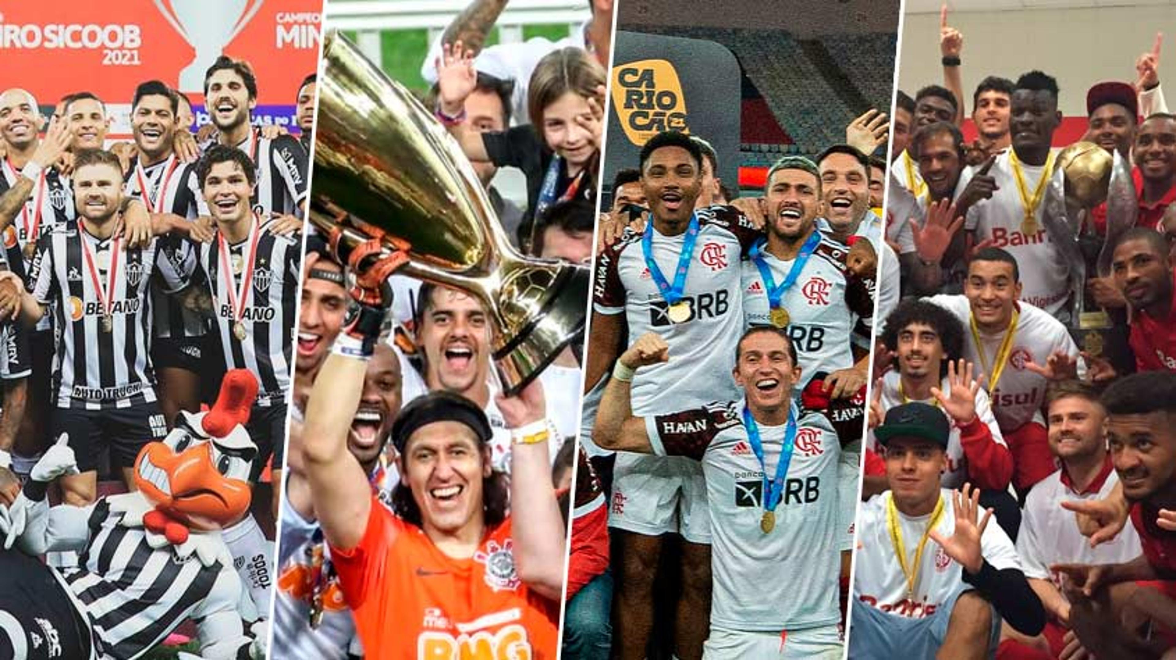 Quais clubes são os maiores campeões de cada estadual? Confira aqui!