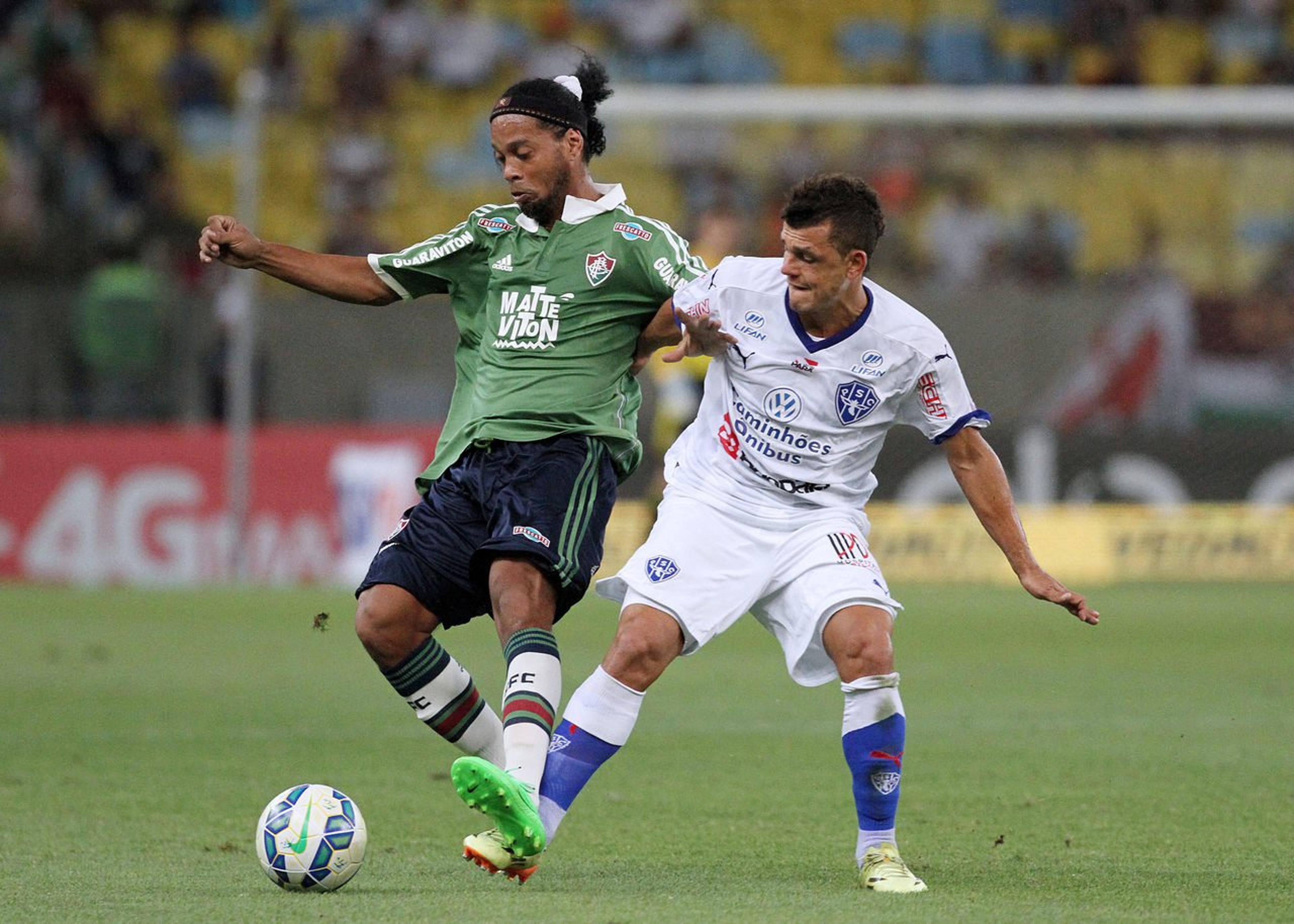 Copa do Brasil: Fluminense encarou o Paysandu pela última vez em 2015 com Ronaldinho Gaúcho no time