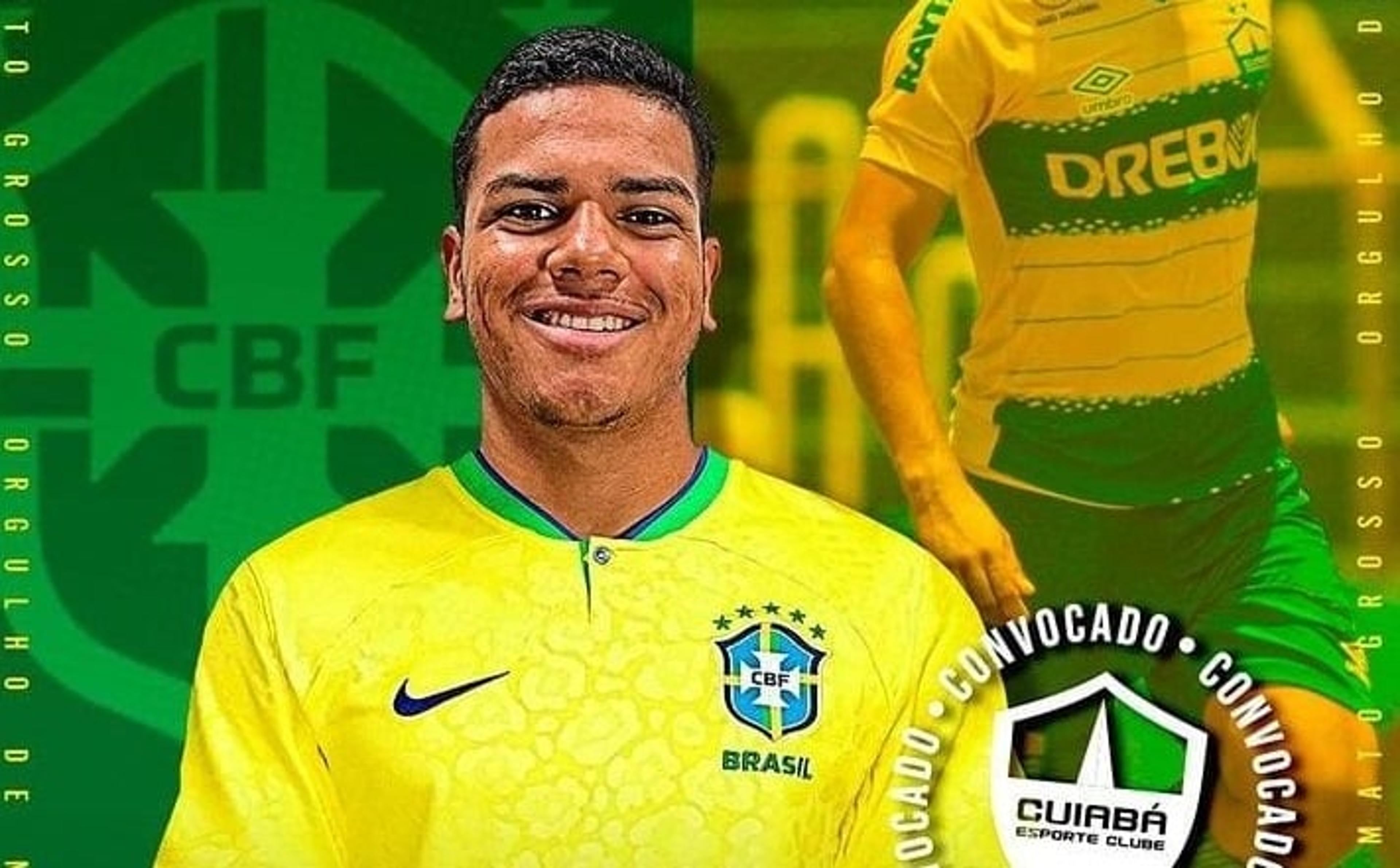 Vice-presidente do Cuiabá vibra com primeiro atleta do clube na Seleção Brasileira