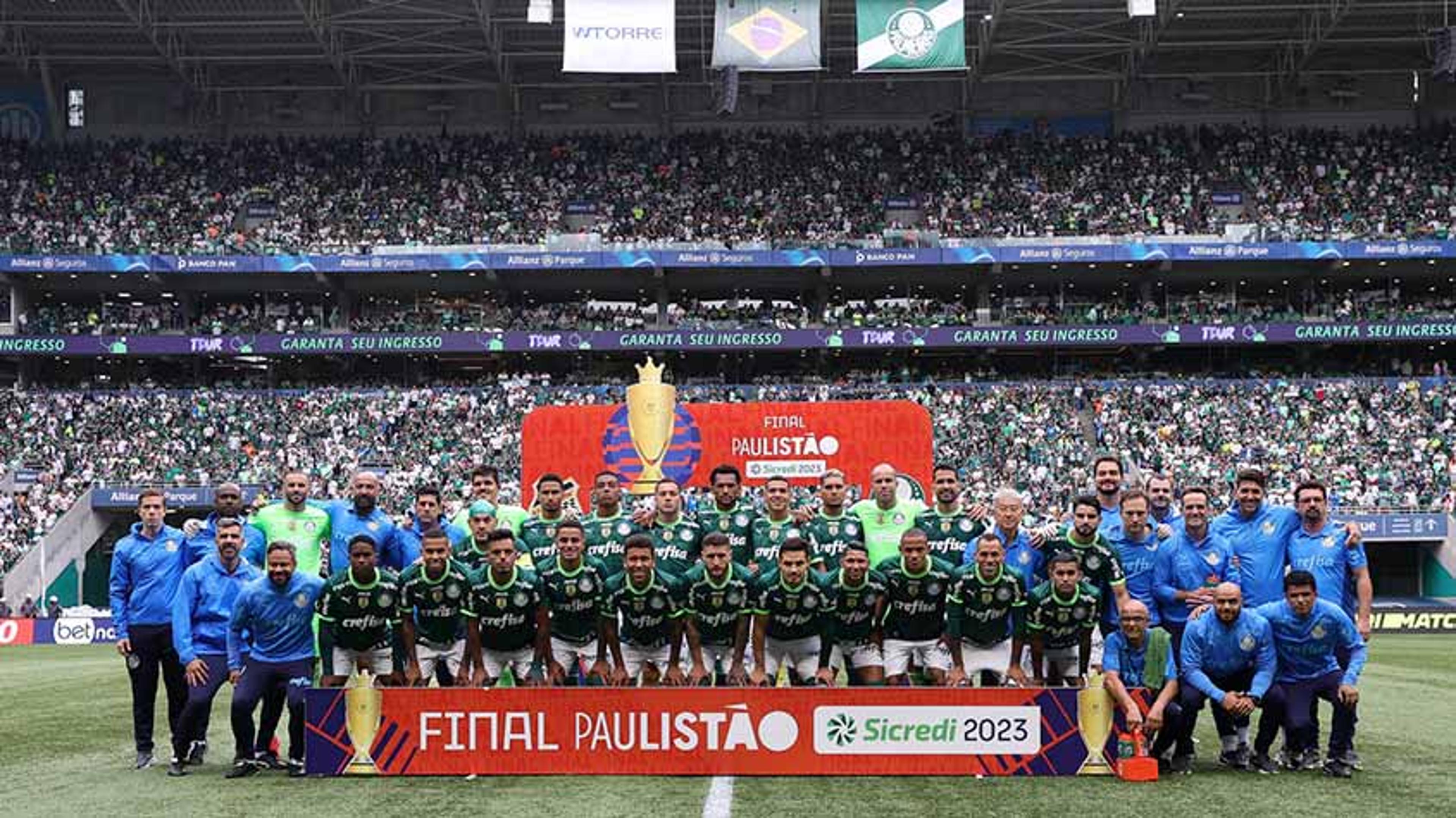 Palmeiras vence pela 25ª vez! Veja todos os títulos do Verdão no Paulistão e quem foram os vices