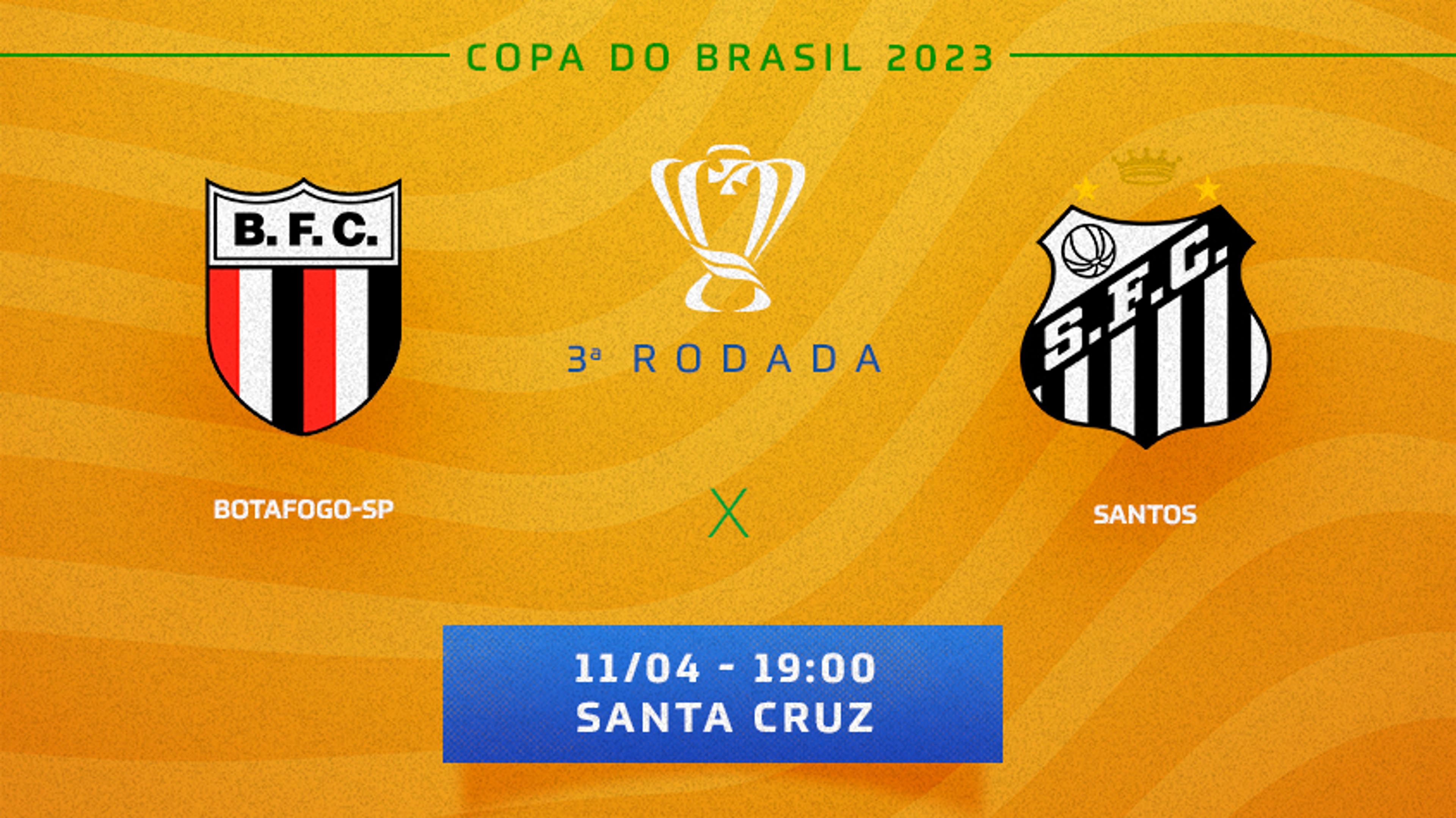 Botafogo-SP x Santos: onde assistir, prováveis times e desfalques do jogo da Copa do Brasil