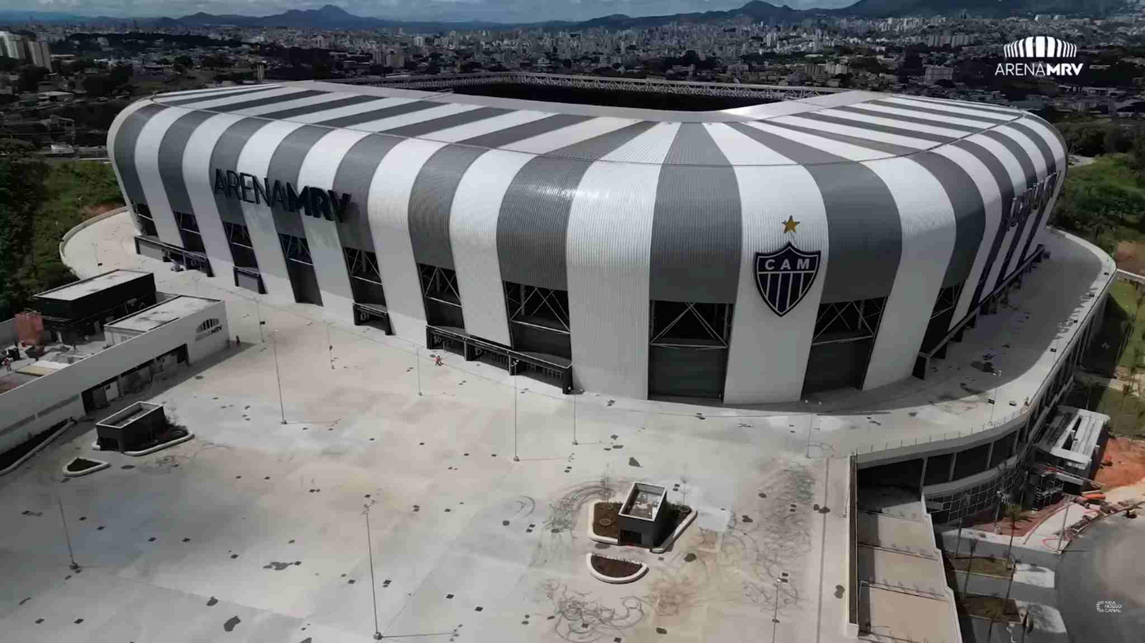 Arena MRV será inaugurada neste sábado: veja como ficou o estádio do Atlético-MG