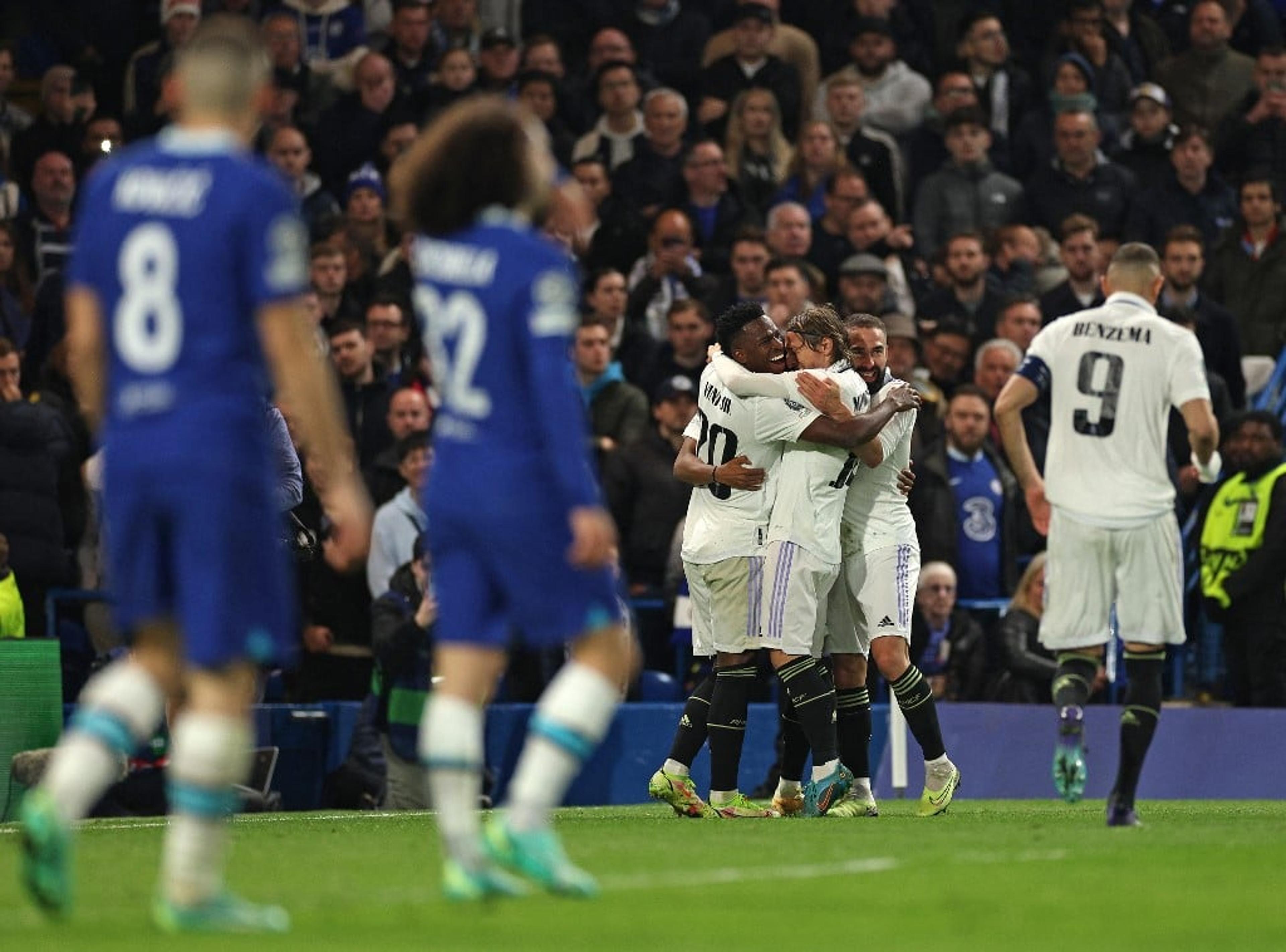 Rodrygo brilha, Real Madrid vence Chelsea e está na semifinal da Champions League