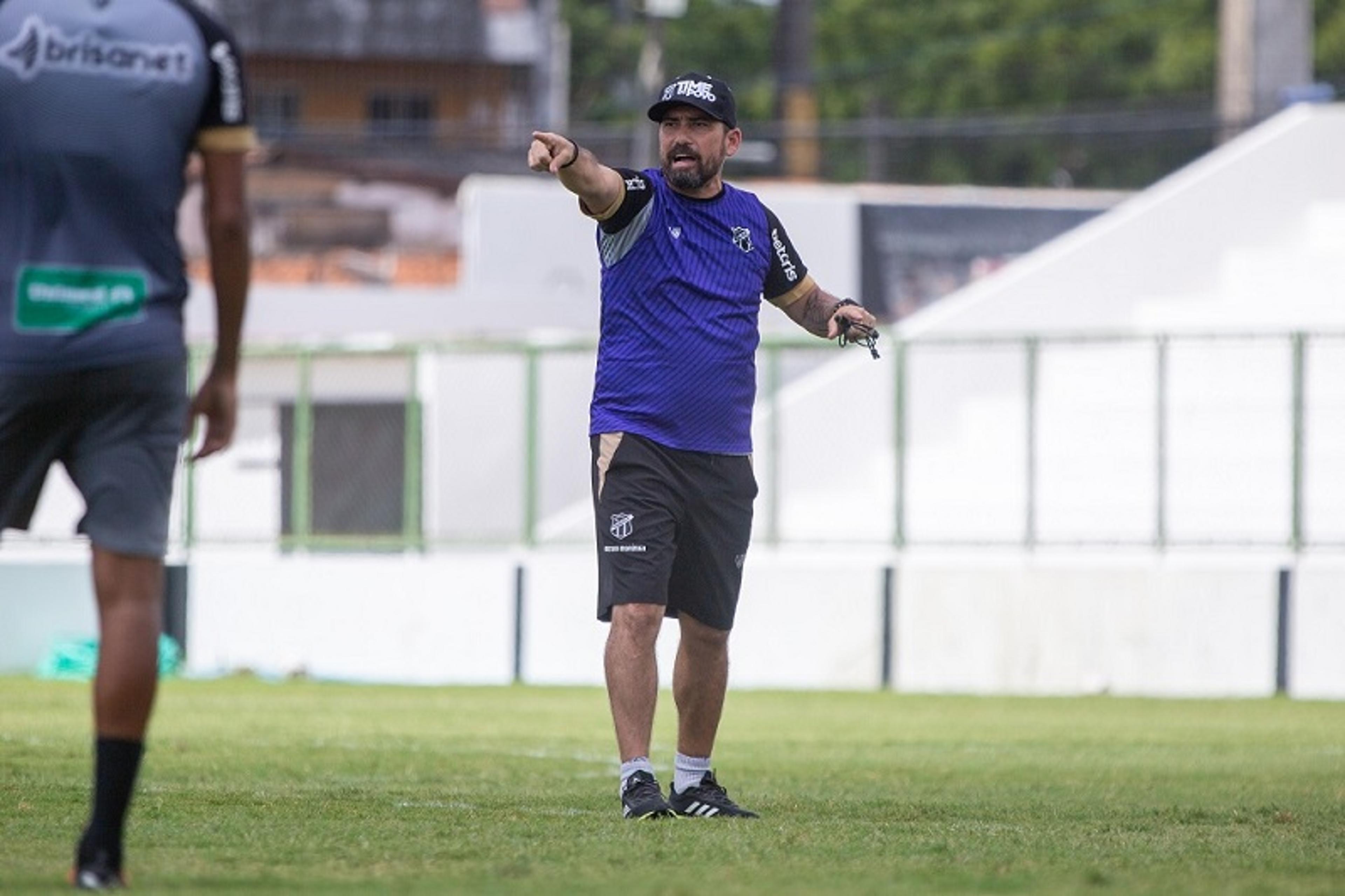 Técnico do Ceará minimiza gol sofrido nos acréscimos diante do Sport