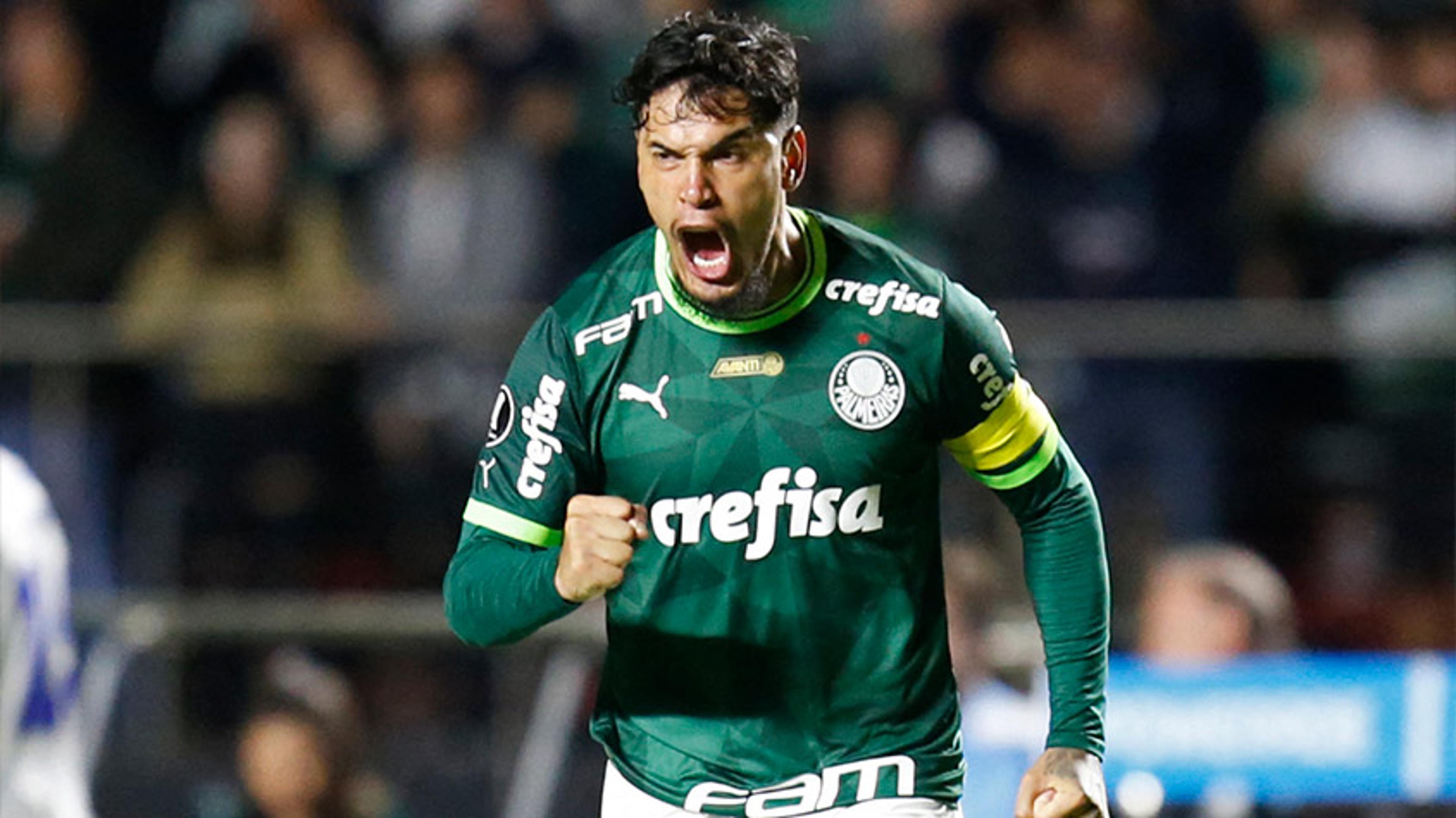 Decisivos, Gómez e Navarro entram no top 10 dos artilheiros do Palmeiras na Libertadores