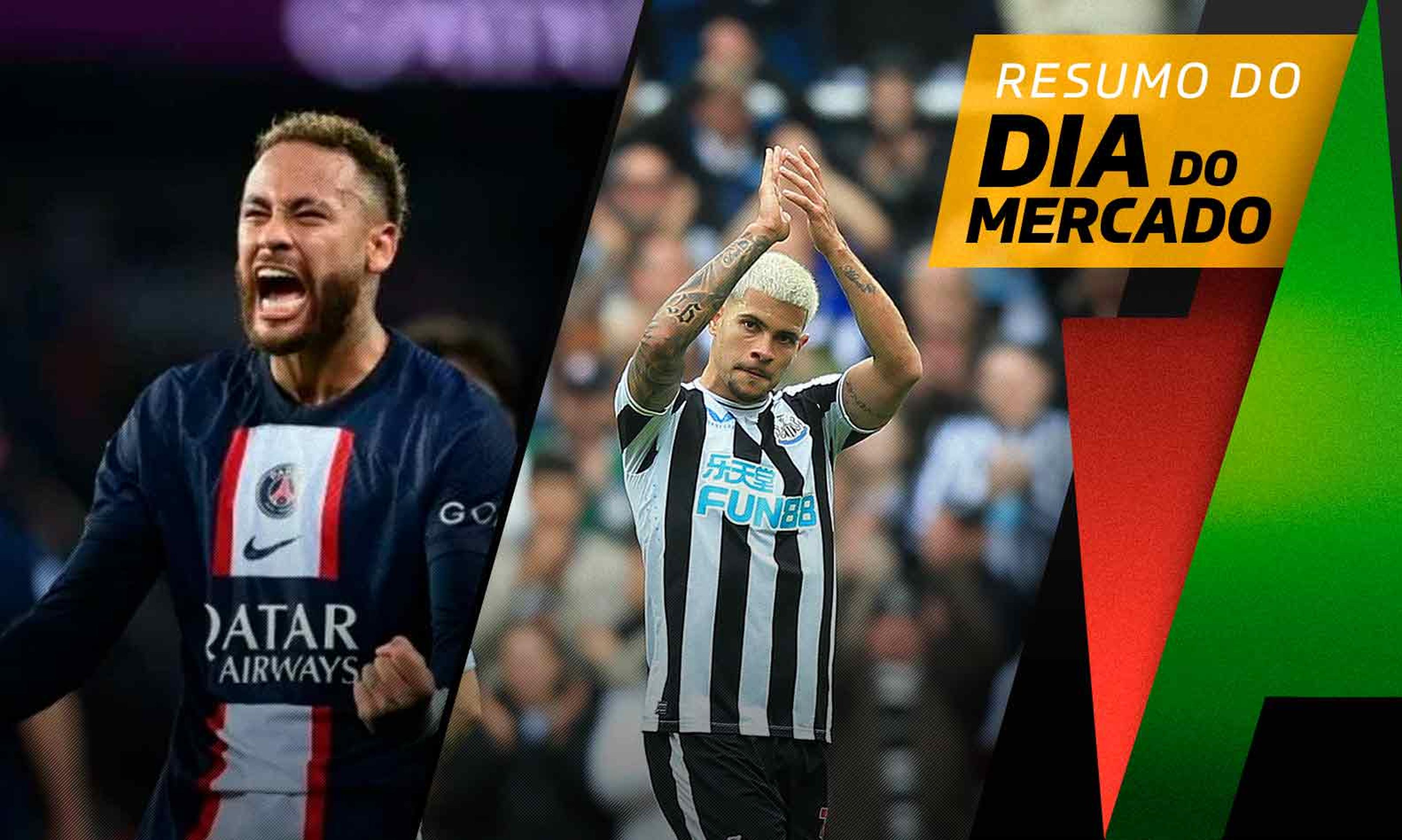 Neymar na mira de clube da Premier League, Bruno Guimarães interessa a gigante europeu… O Dia do Mercado!