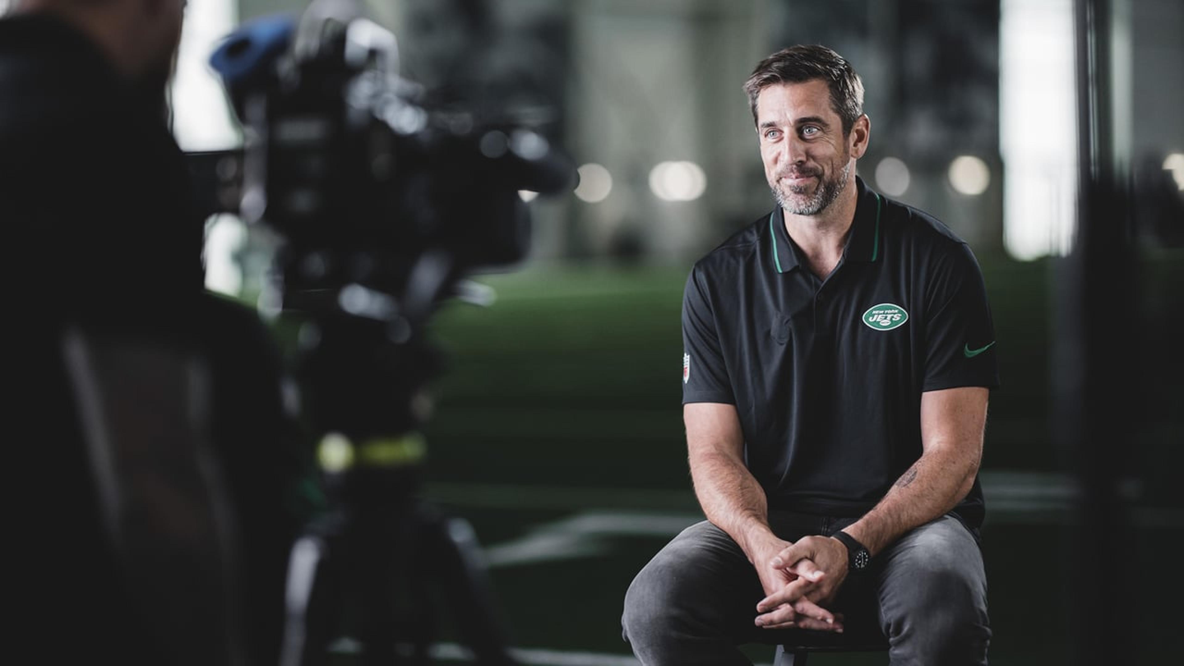 Aaron Rodgers mostra animação com o New York Jets: ‘Podemos vencer imediatamente’