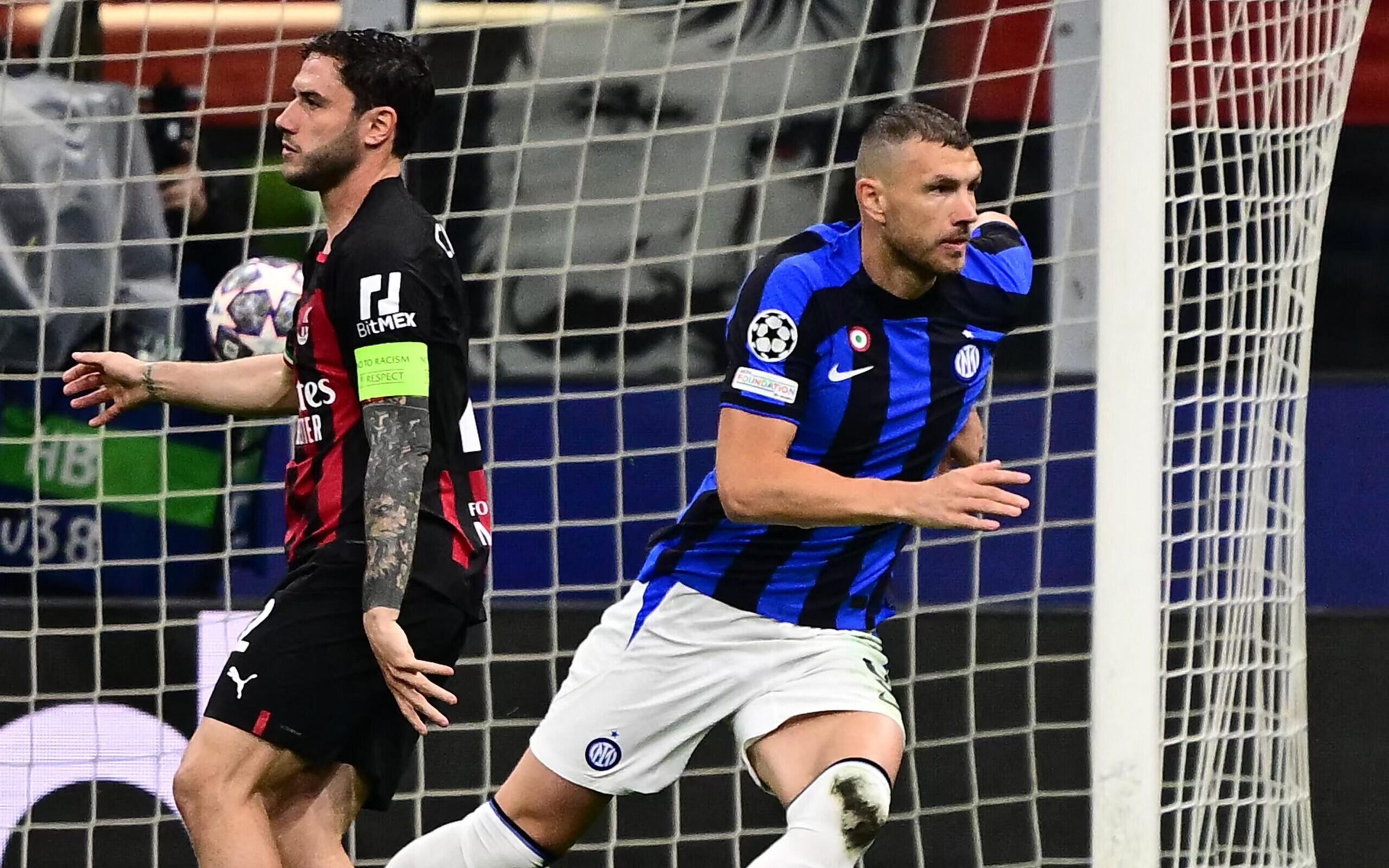 Džeko elogia Inter de Milão na vitória contra o Milan pela Champions League, mas faz alerta: ‘Nada está concluído’