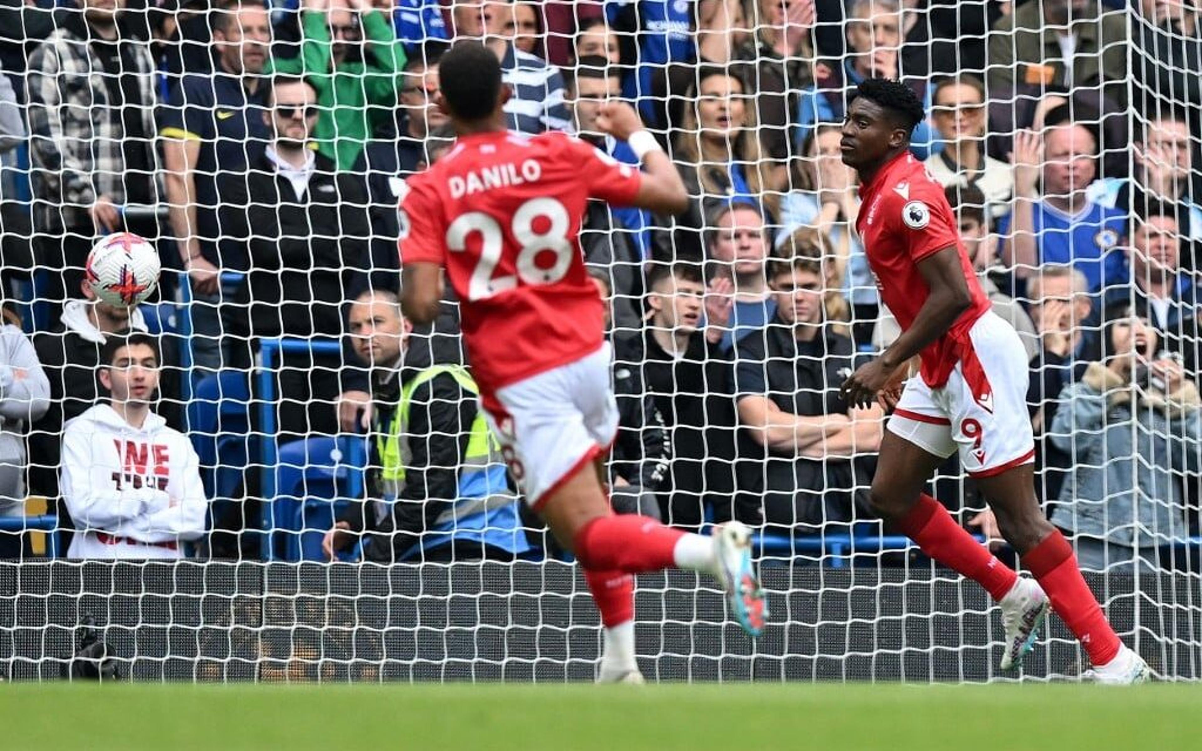 Em jogo de quatro gols, Chelsea fica no empate com o Nottingham Forest pela Premier League