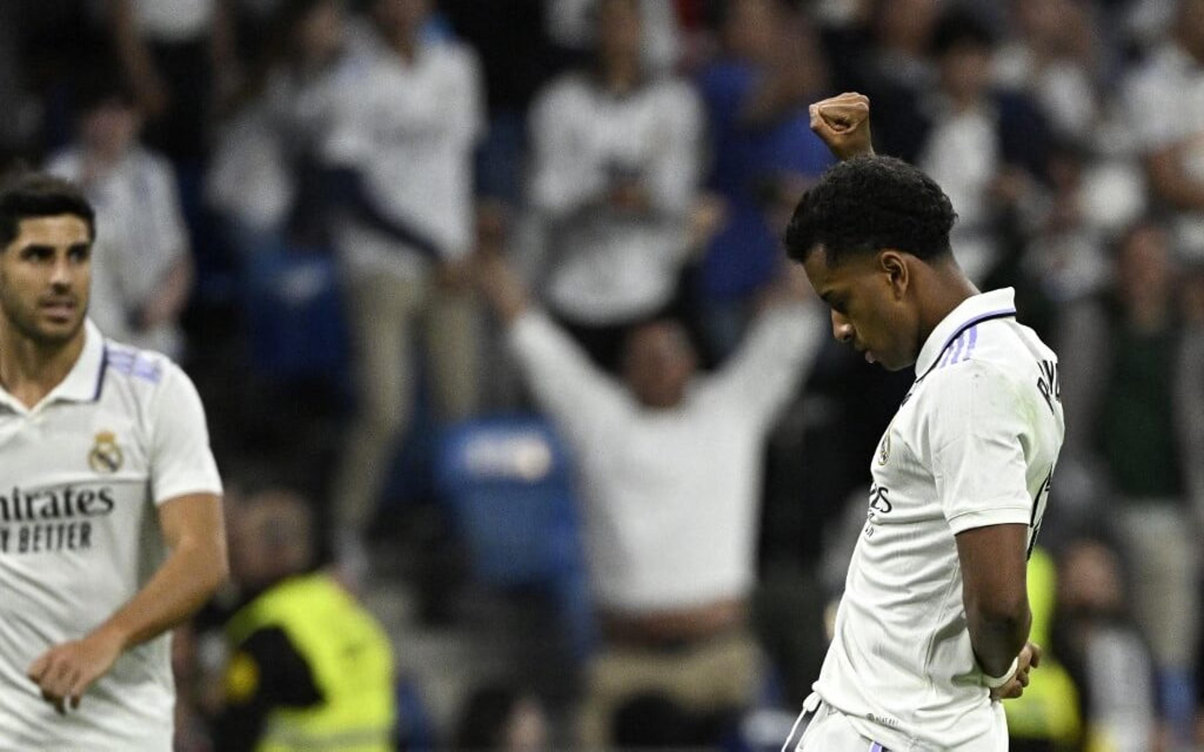 Rodrygo marca, faz homenagem a Vini Jr e Real Madrid vence Rayo Vallecano, na La Liga