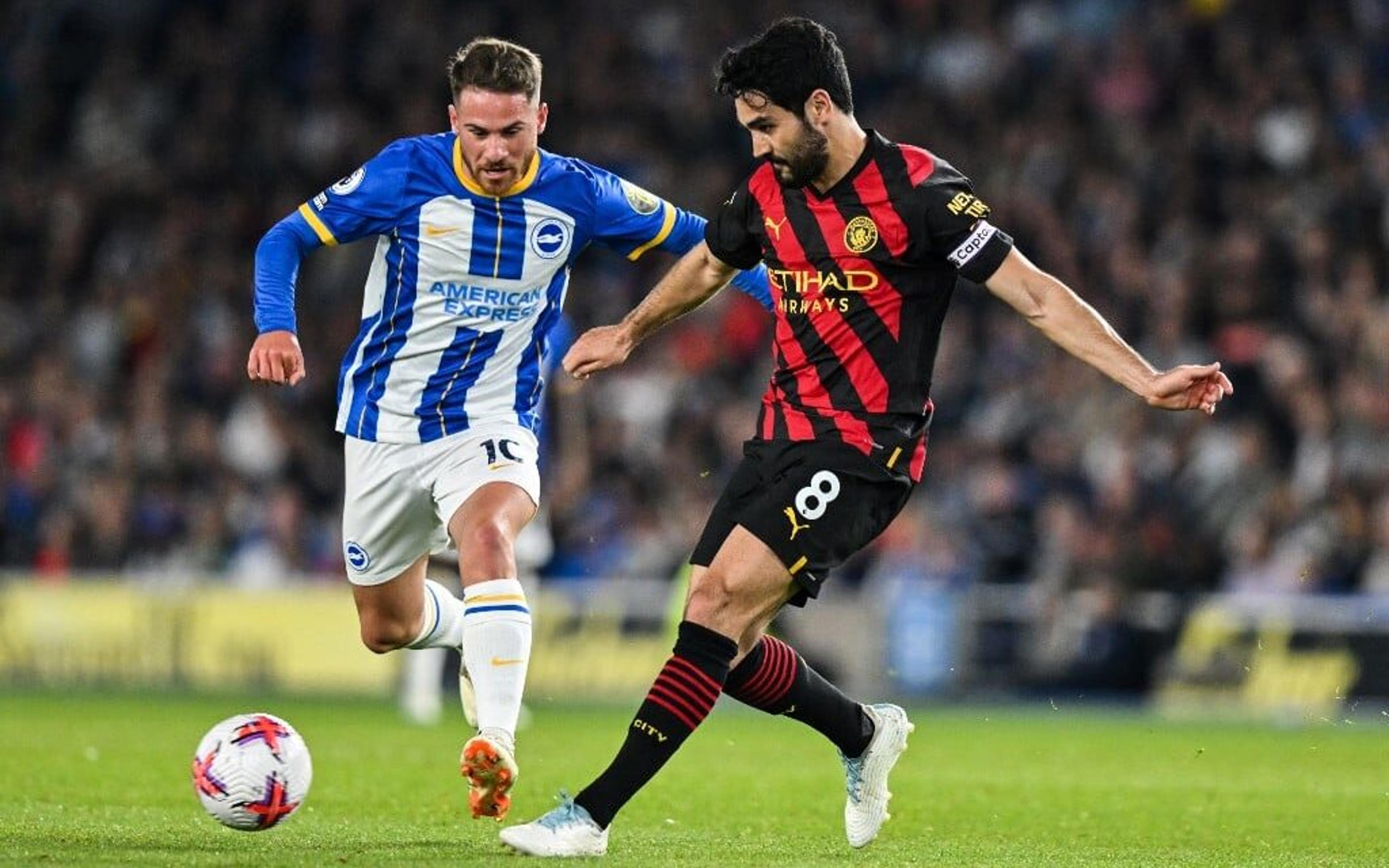 Na primeira partida pós-título da Premier League, Manchester City fica só no empate com Brighton