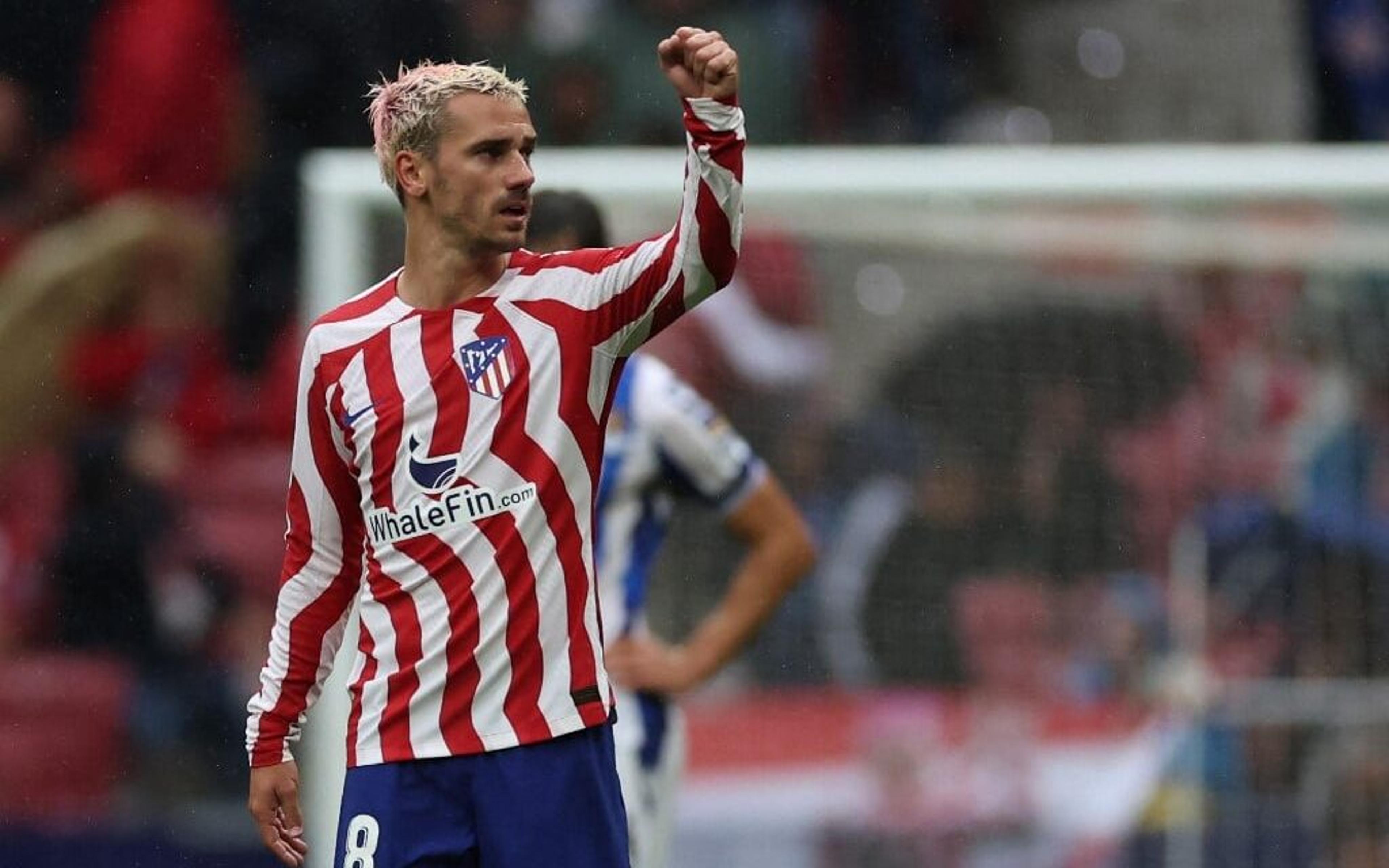 Griezmann marca e dá assistência, e Atlético de Madrid vence Real Sociedad pela La Liga