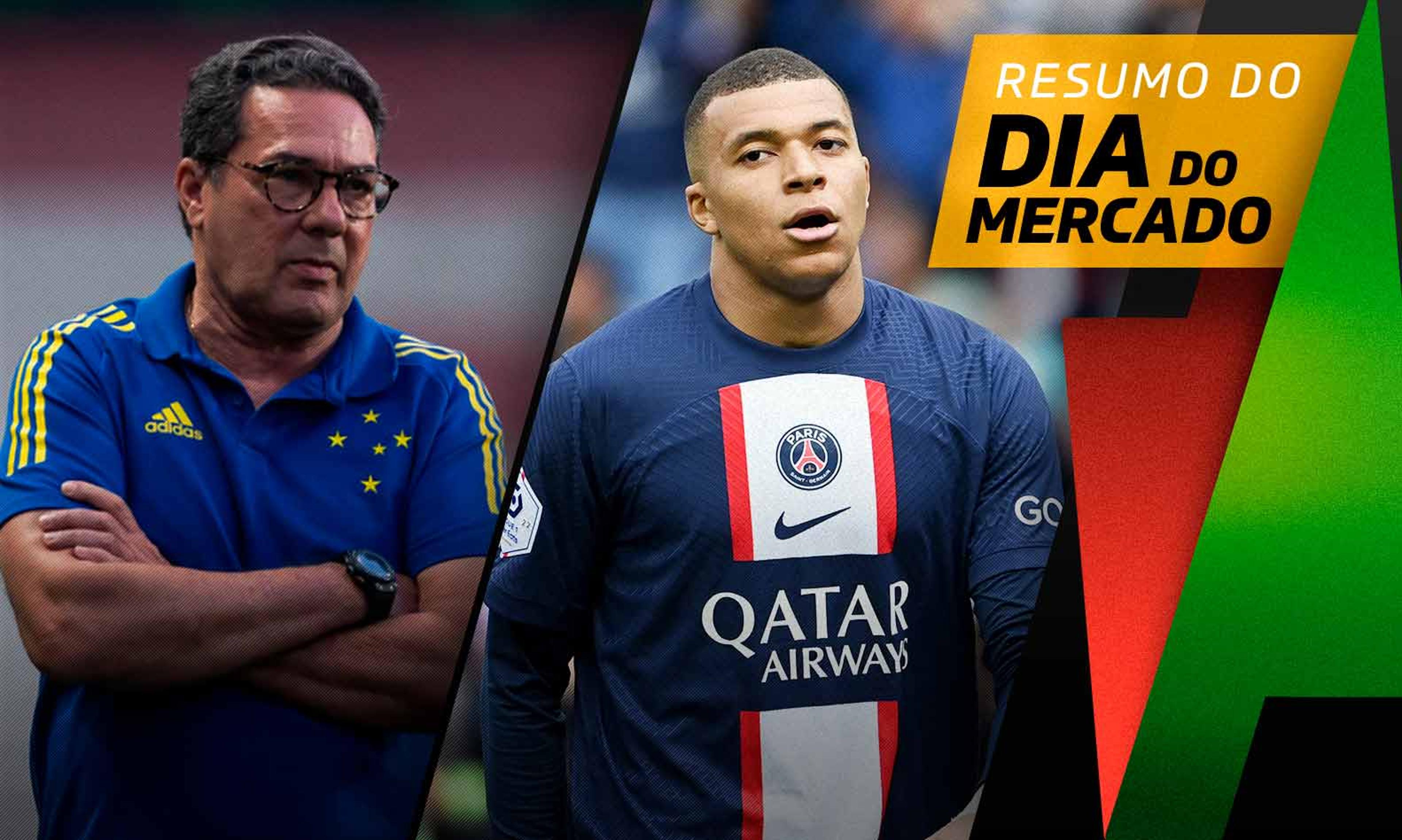 Corinthians anuncia Vanderlei Luxemburgo, Mbappé quer jogar em gigante europeu… O Dia do Mercado!