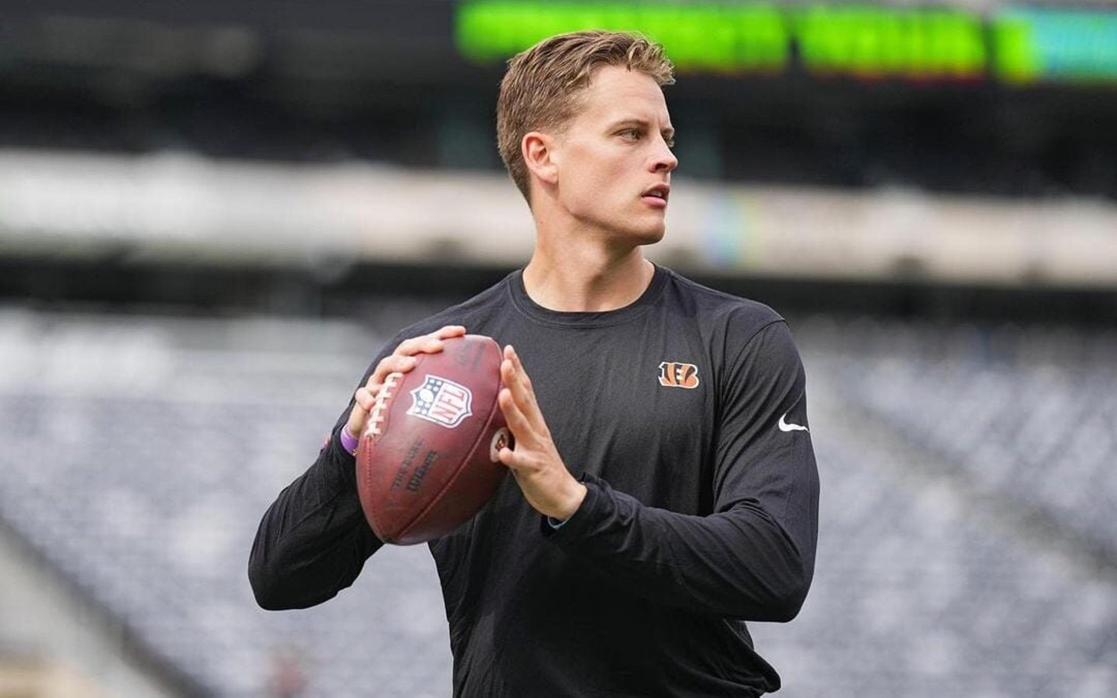 Joe Burrow prefere discrição sobre extensão com o Cincinnati Bengals