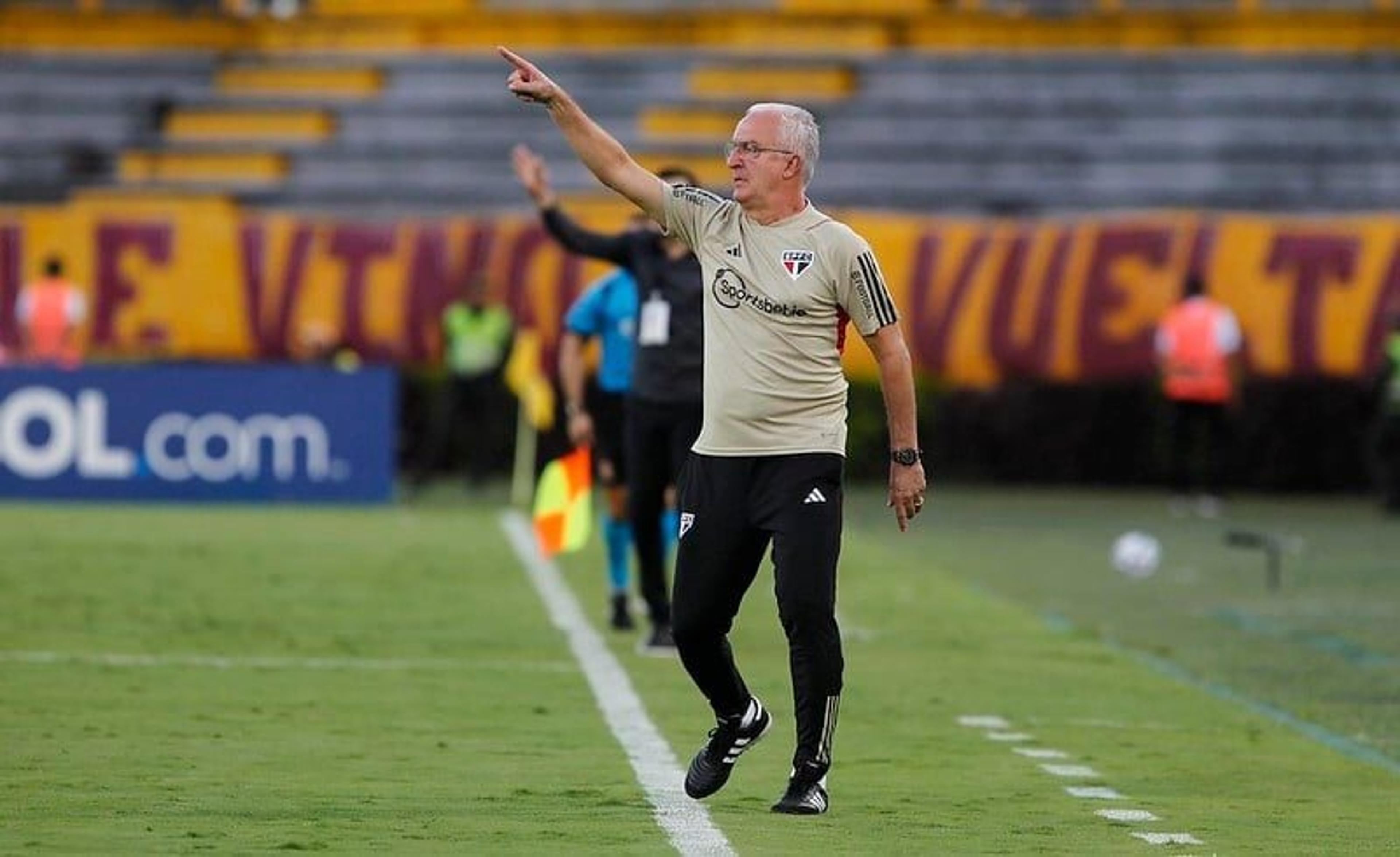 Dorival Júnior classifica empate do São Paulo com o Tolima pela Copa Sul-Americana como ‘dentro do planejado’