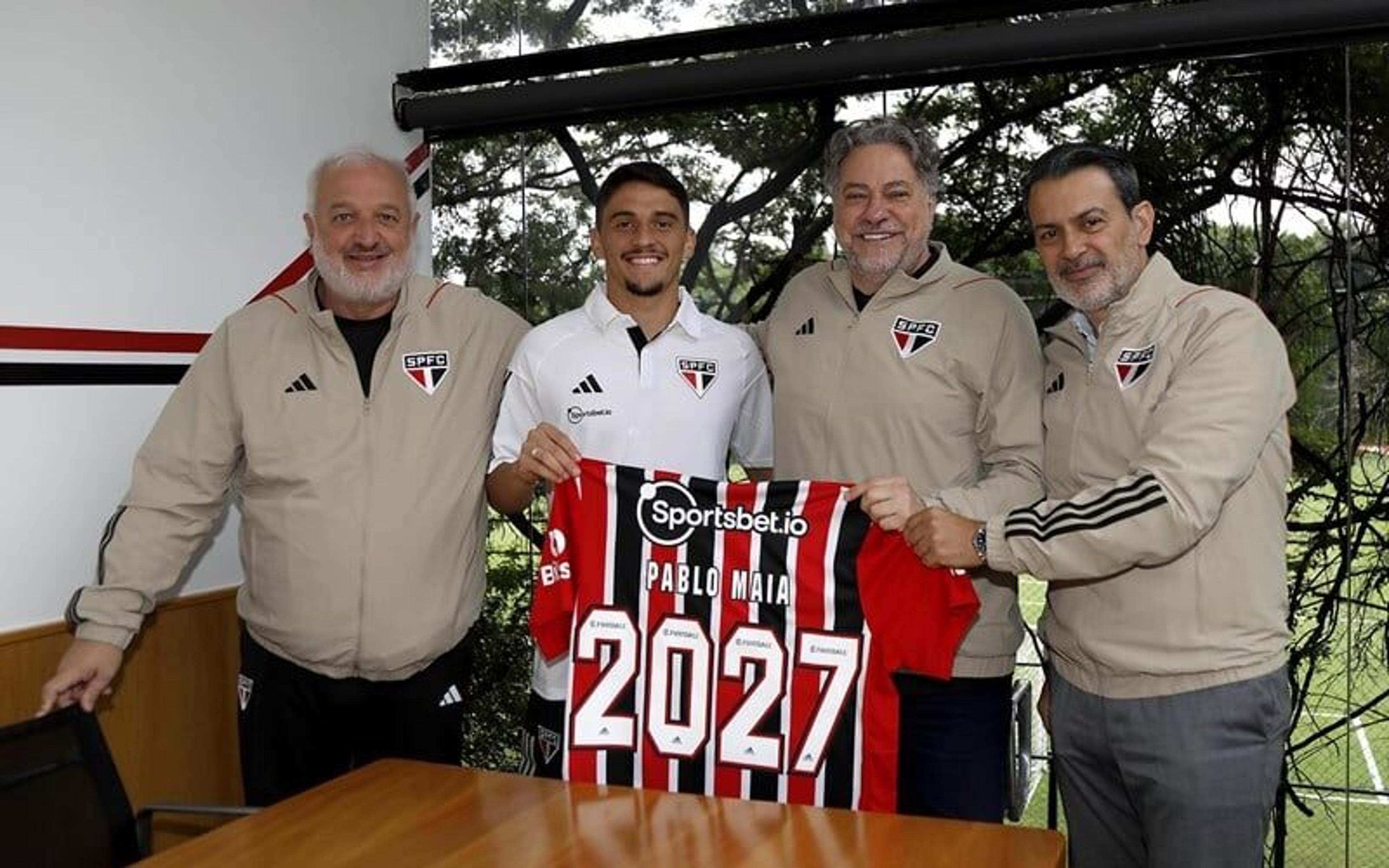 De malas prontas? Estafe de Pablo Maia já prevê saída para futebol inglês; saiba valor esperado pelo São Paulo