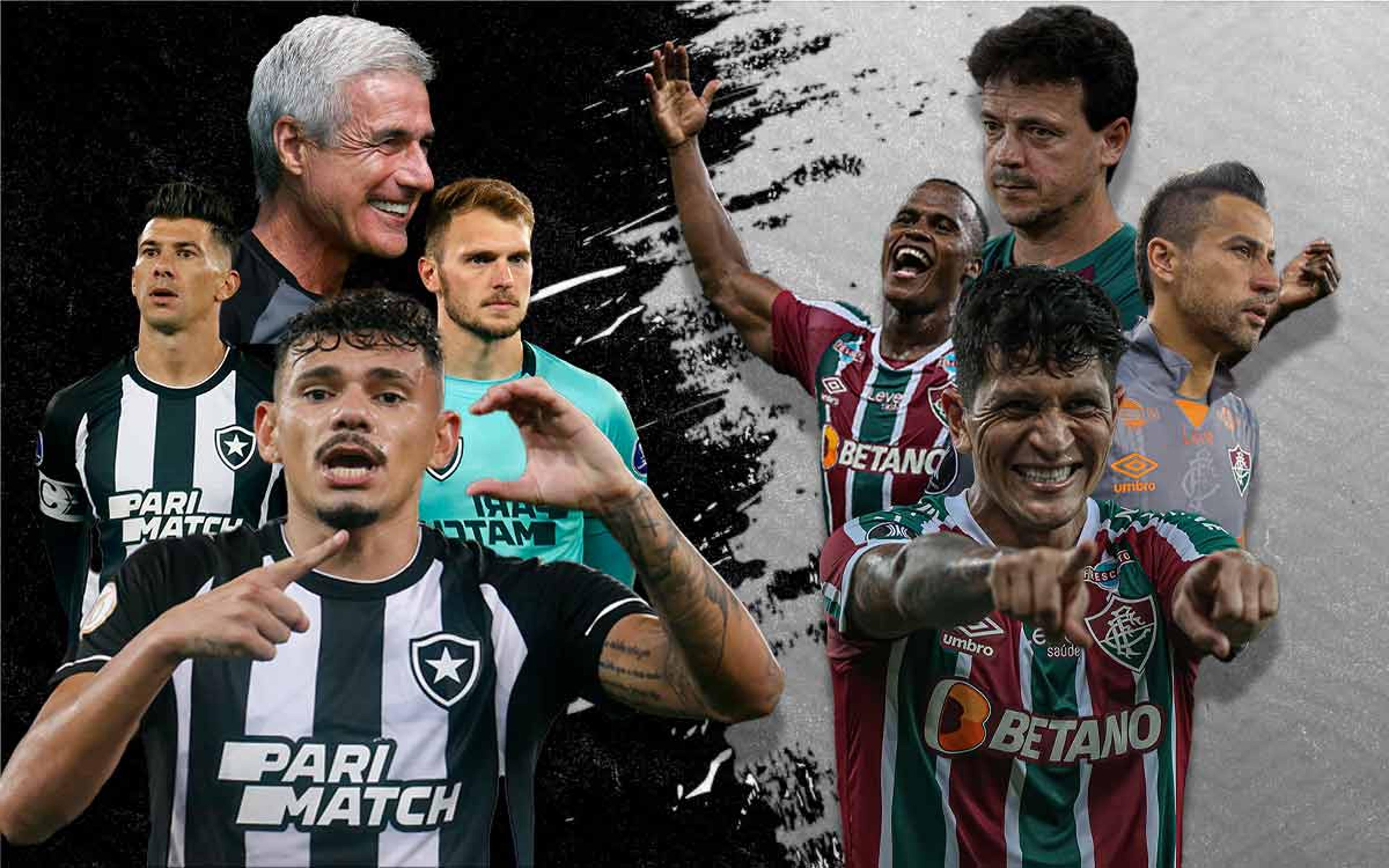 Quem é melhor: Botafogo ou Fluminense? Veja votação jogador por jogador feita por jornalistas do LANCE!