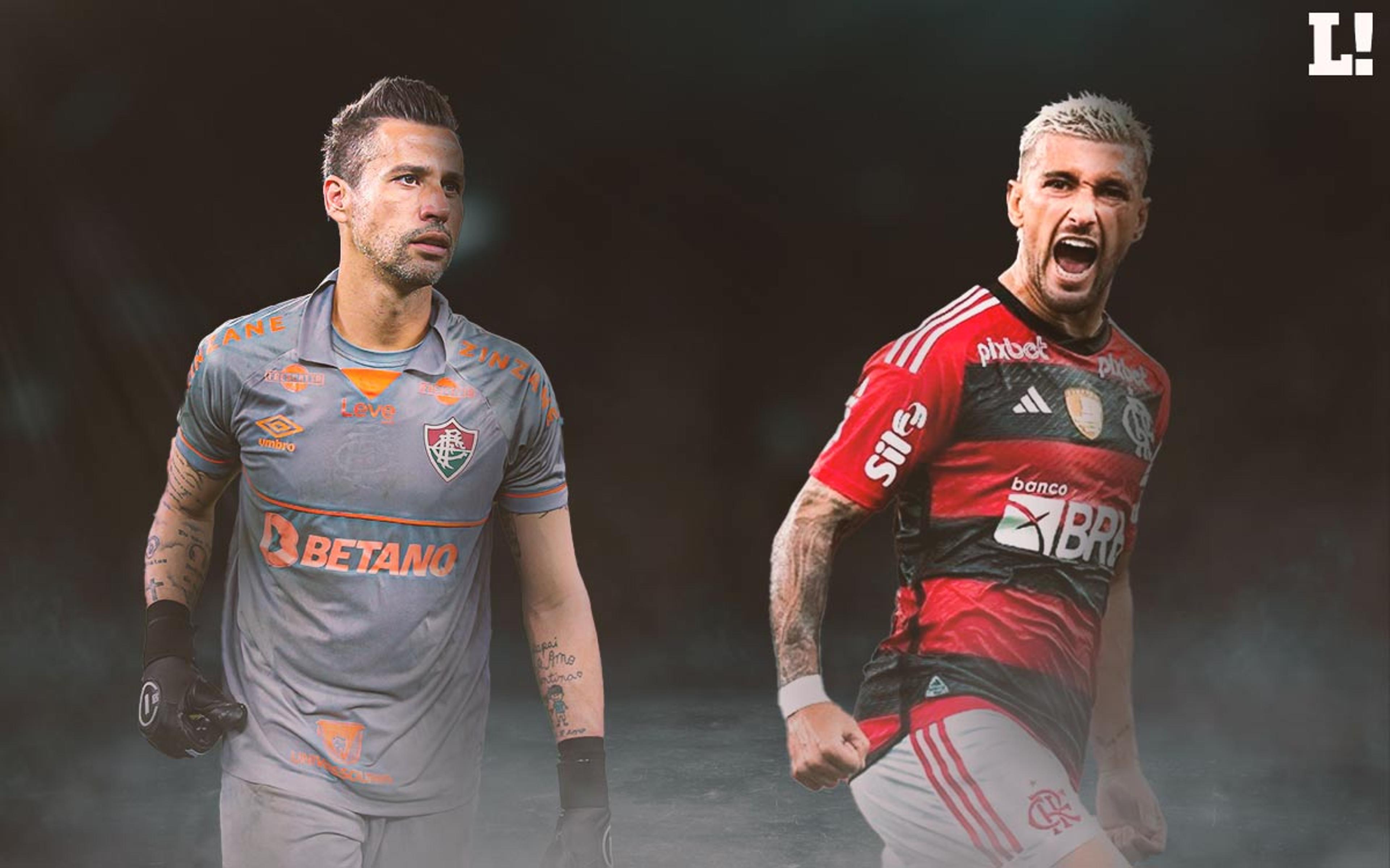 Fábio x Arrascaeta: hoje rivais em Fluminense e Flamengo, atletas têm passado de conquistas na Copa do Brasil