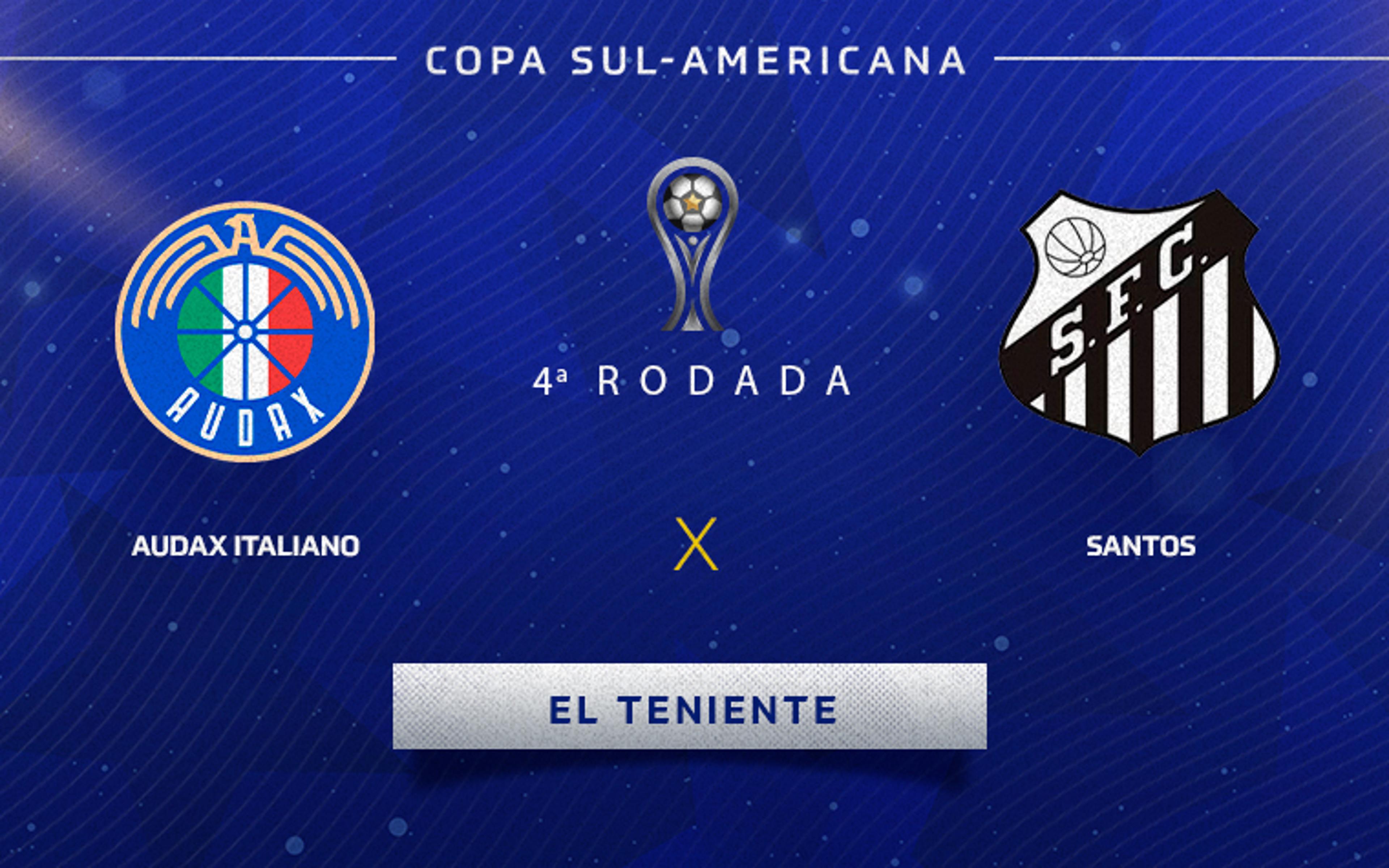 Audax Italiano x Santos: onde assistir, escalações e desfalques do jogo pela Sul-Americana